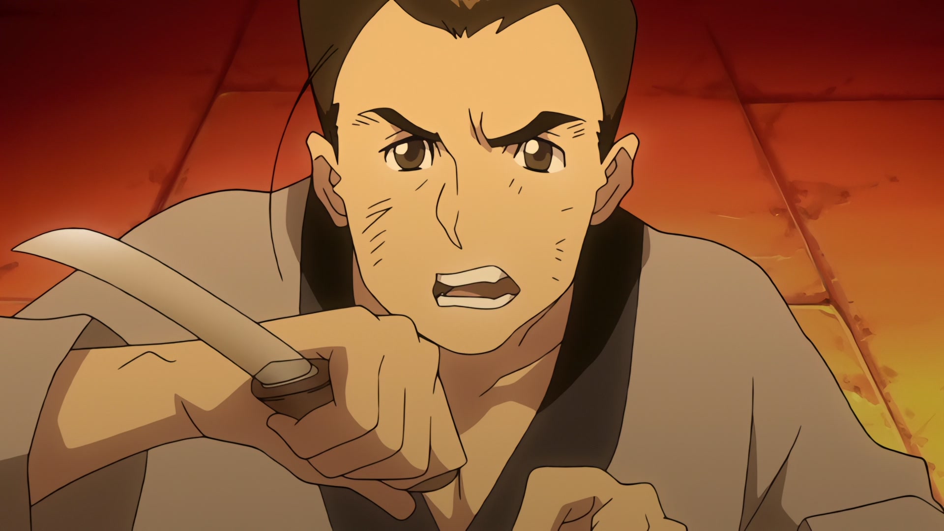 Samurai Champloo Ep 4: Hellhounds for Hire (Part 2) @ 00:02:38