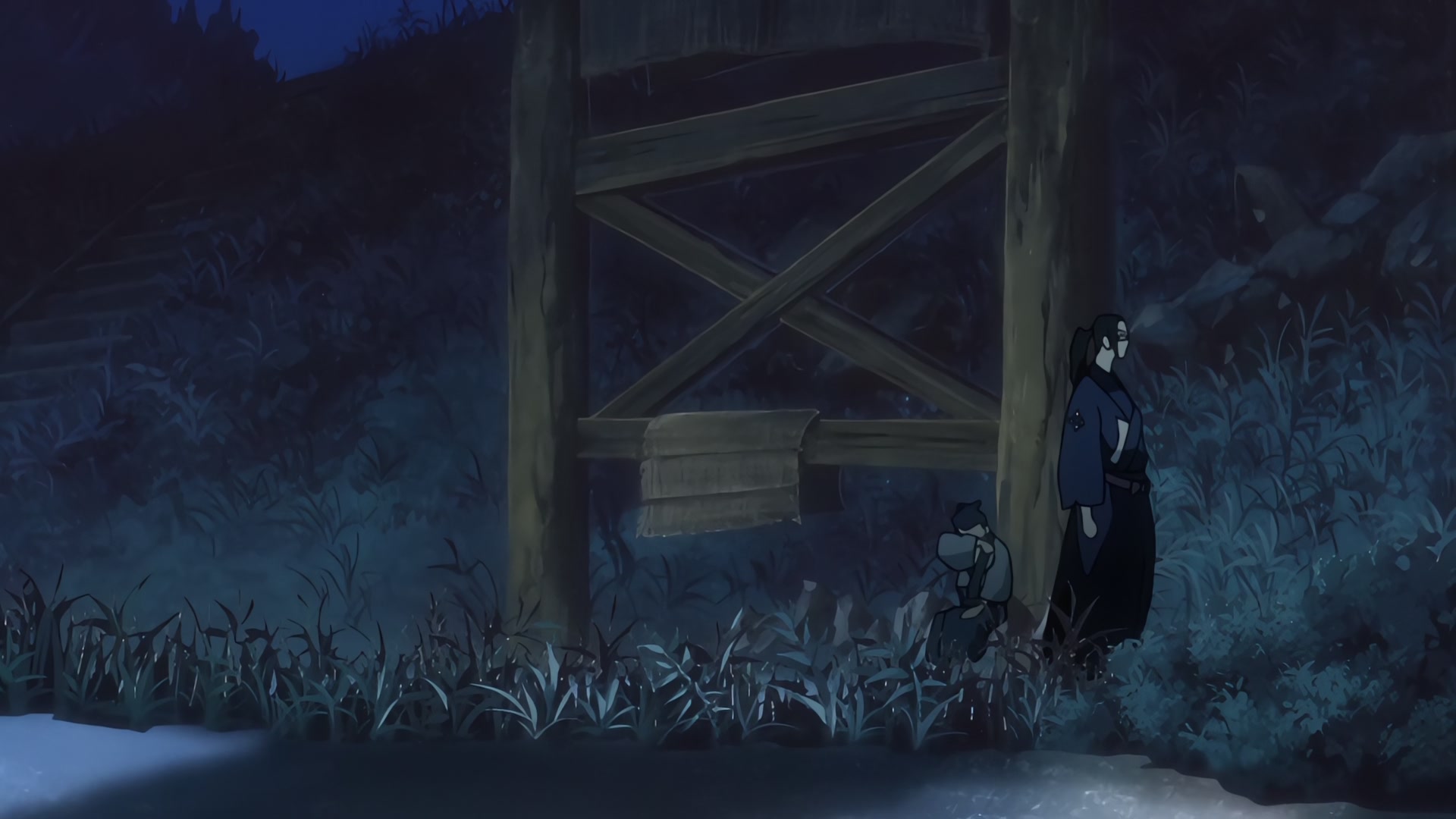 Samurai Champloo Ep 4: Hellhounds for Hire (Part 2) @ 00:04:03