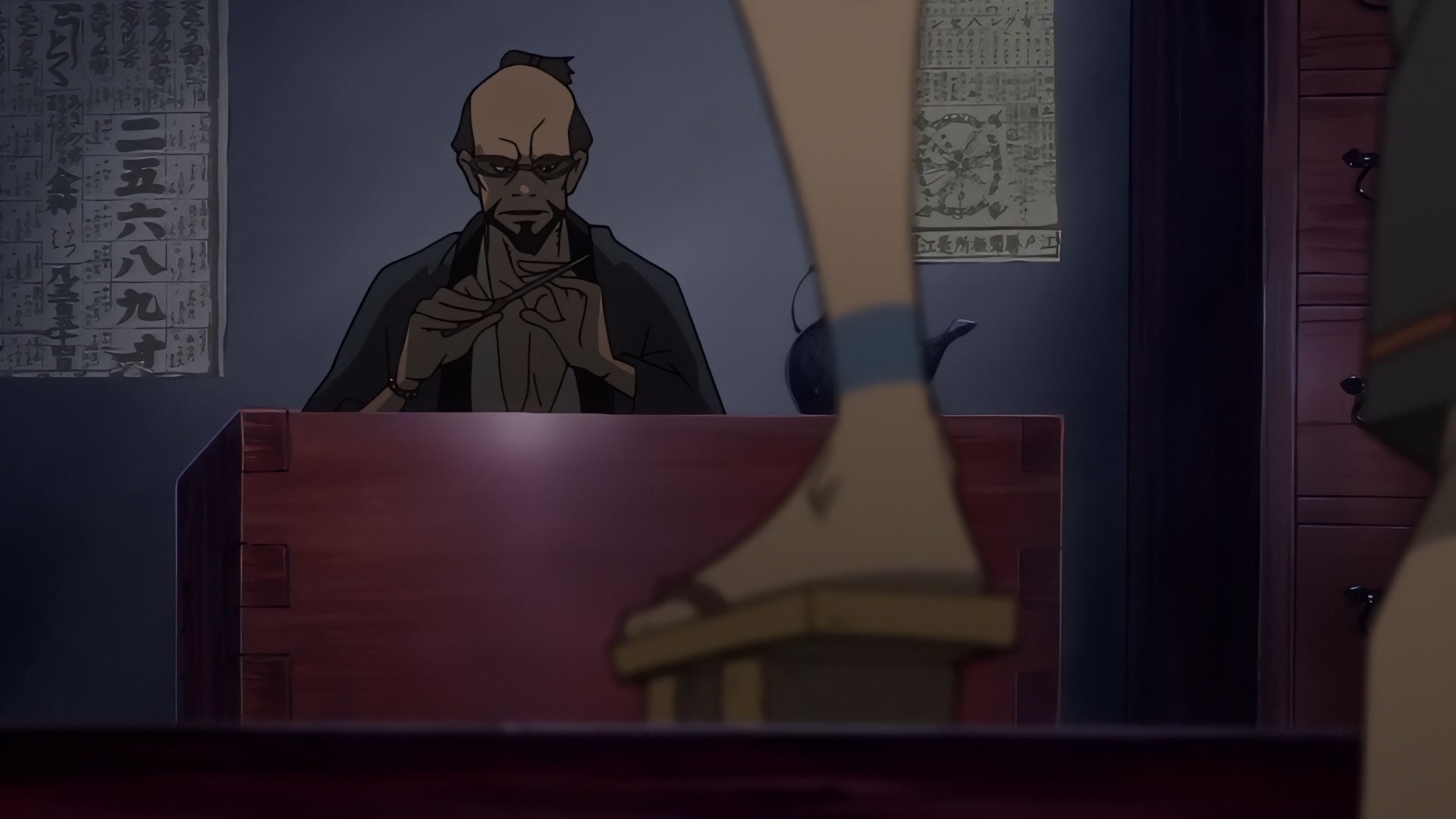 Samurai Champloo Ep 4: Hellhounds for Hire (Part 2) @ 00:05:25