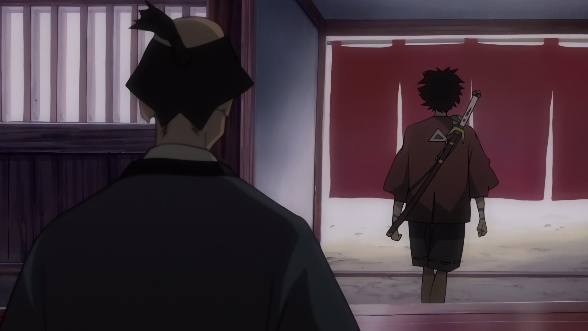 Samurai Champloo Ep 4: Hellhounds for Hire (Part 2) @ 00:06:14