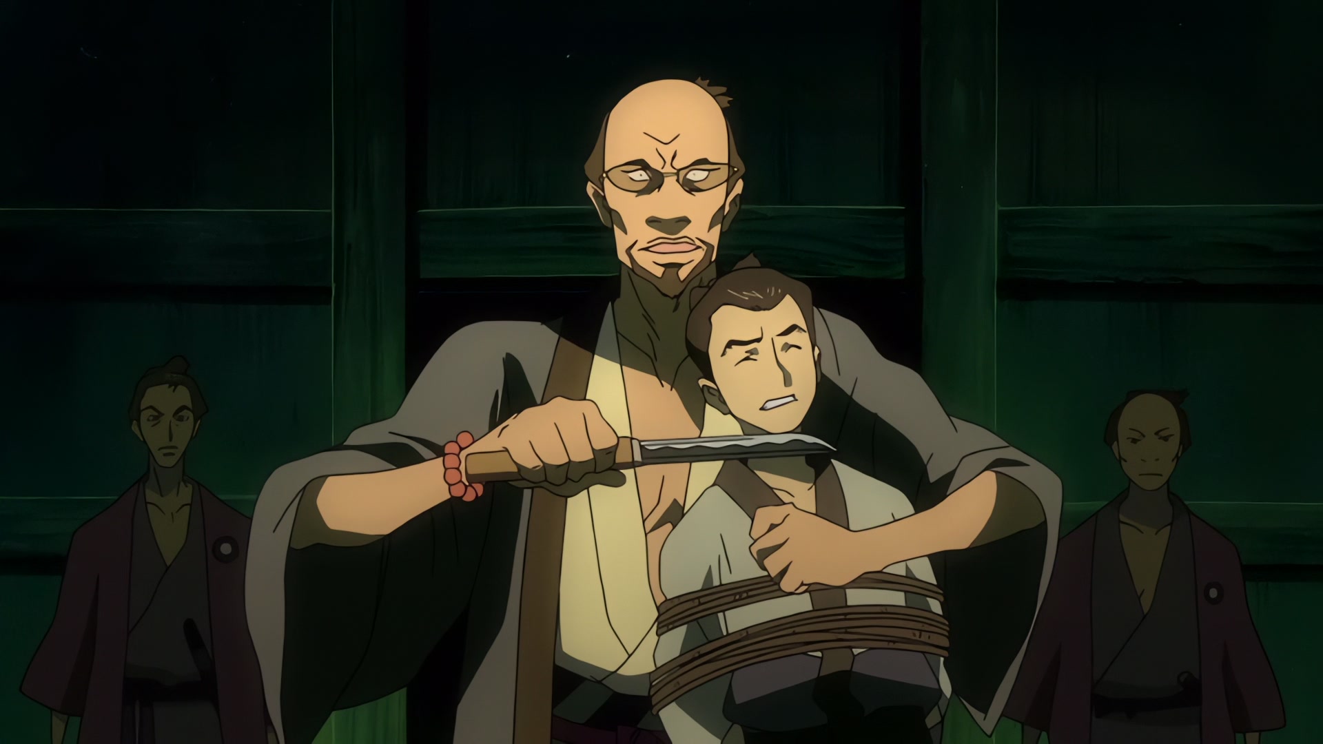 Samurai Champloo Ep 4: Hellhounds for Hire (Part 2) @ 00:18:54