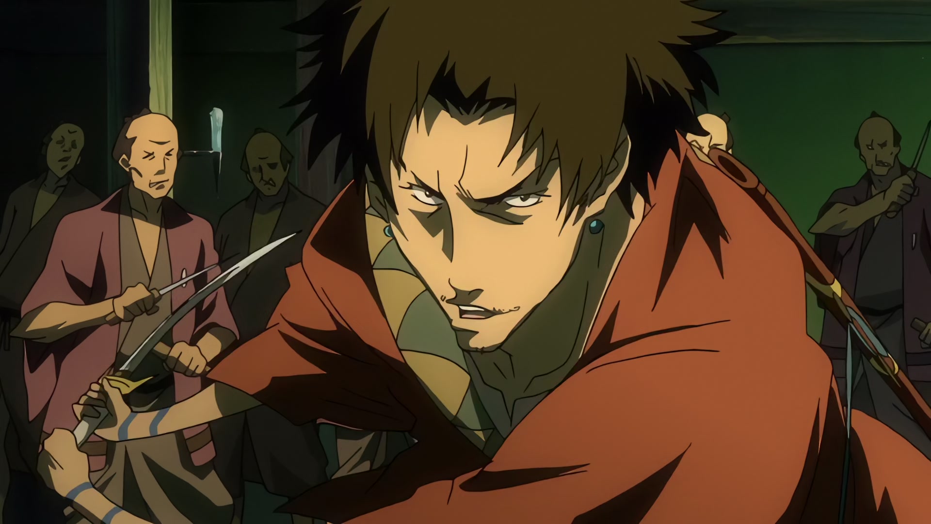 Samurai Champloo Ep 4: Hellhounds for Hire (Part 2) @ 00:18:58