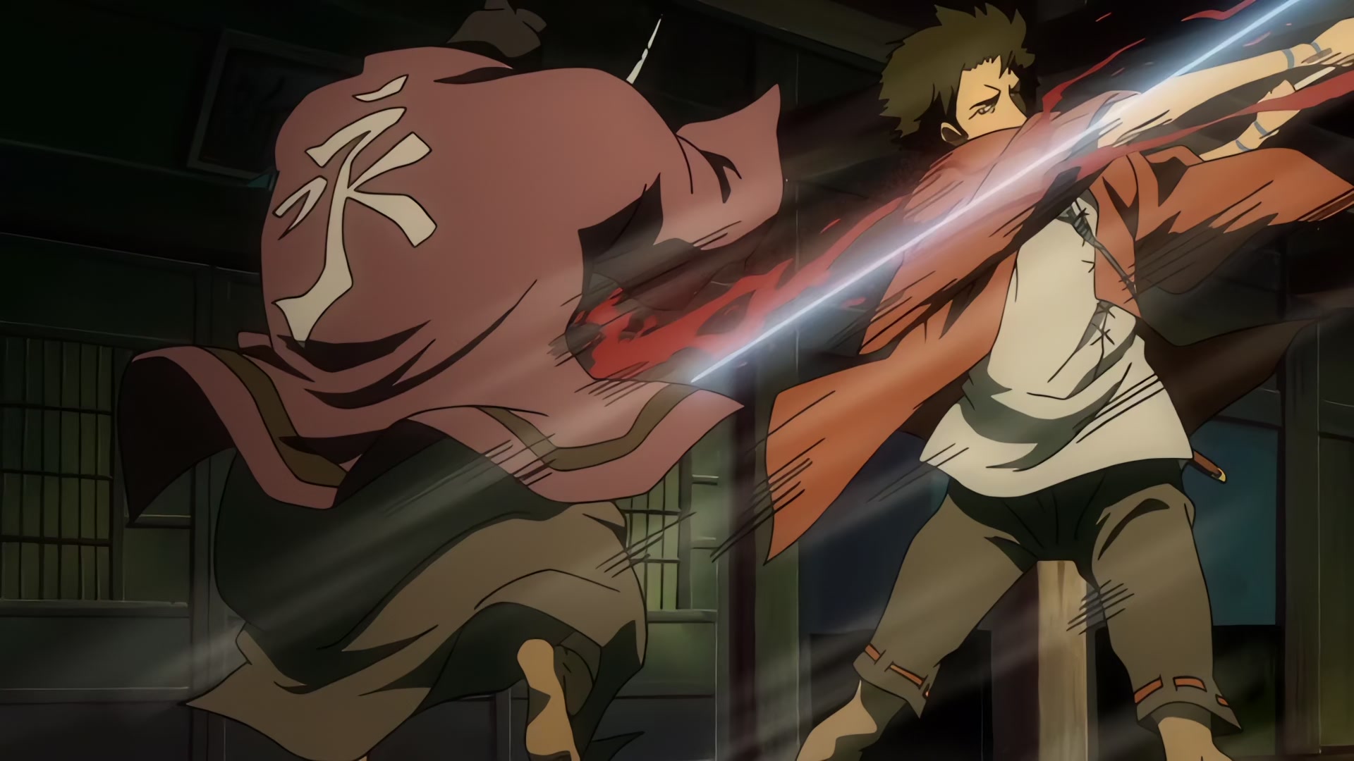 Samurai Champloo Ep 4: Hellhounds for Hire (Part 2) @ 00:19:01