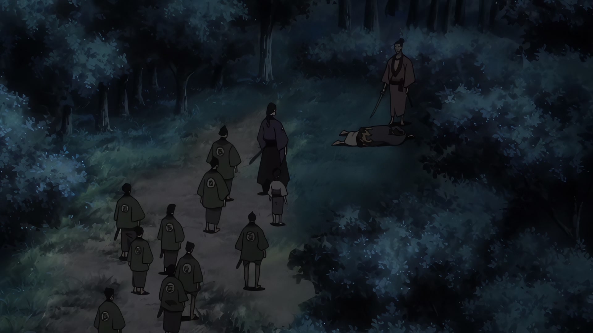 Samurai Champloo Ep 4: Hellhounds for Hire (Part 2) @ 00:19:53