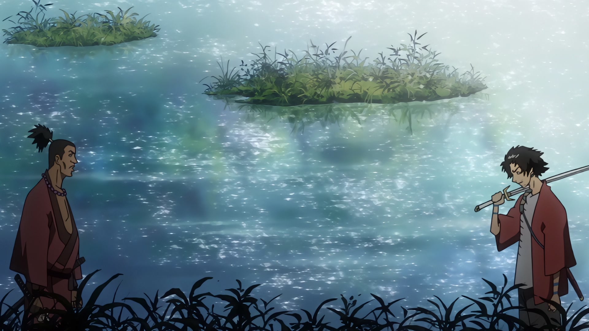 Samurai Champloo Ep 4: Hellhounds for Hire (Part 2) @ 00:21:05