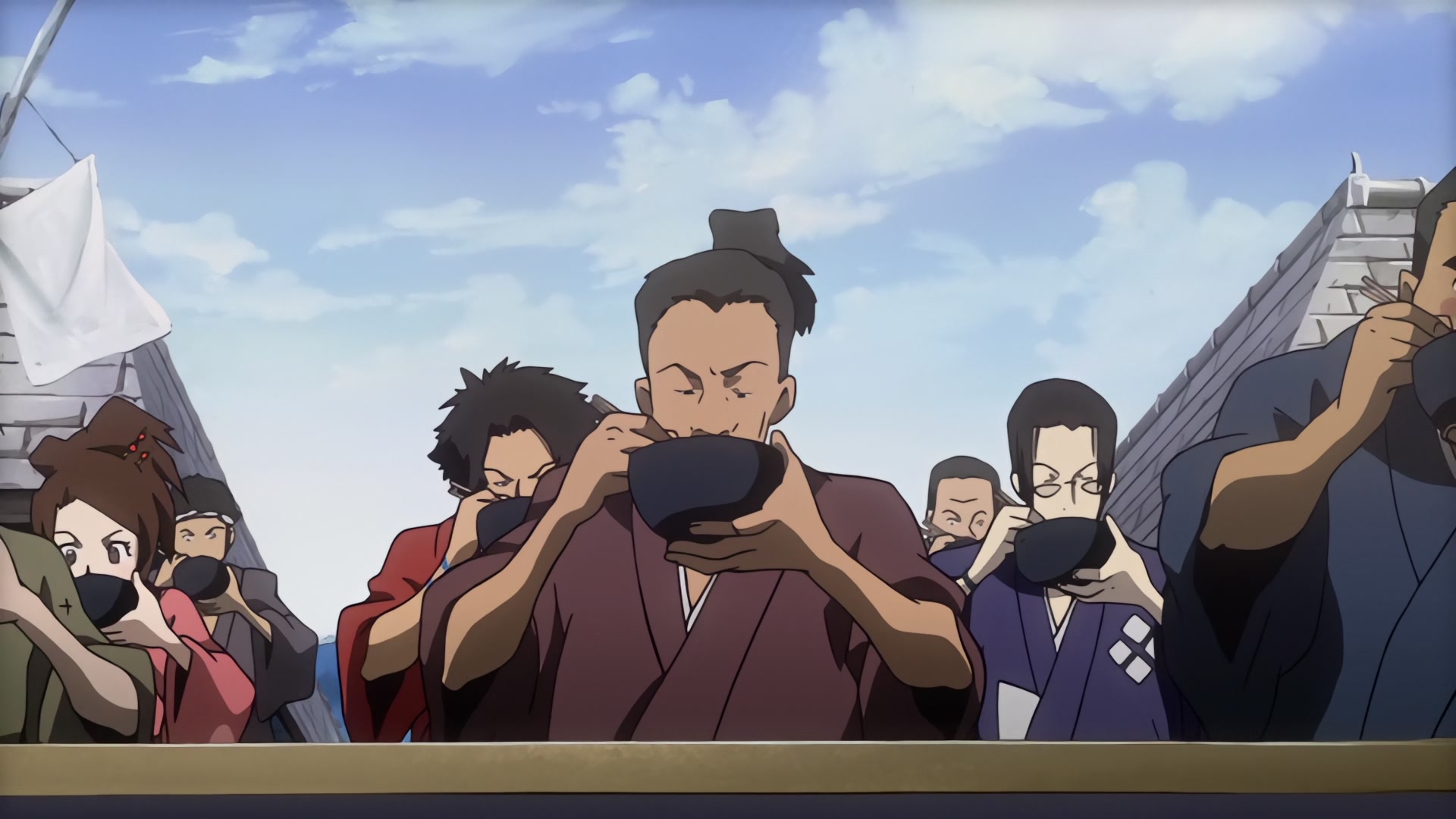Samurai Champloo Ep 6: Stranger Searching @ 00:03:53