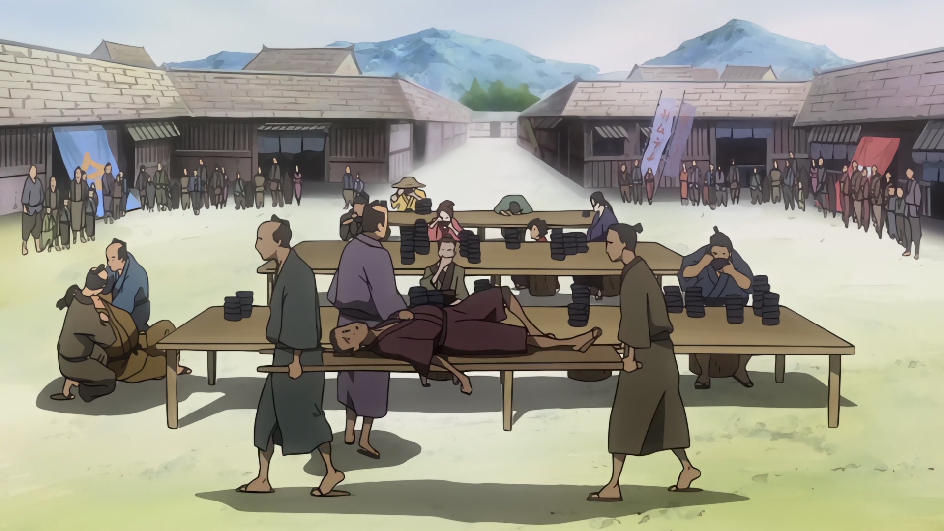 Samurai Champloo Ep 6: Stranger Searching @ 00:06:23