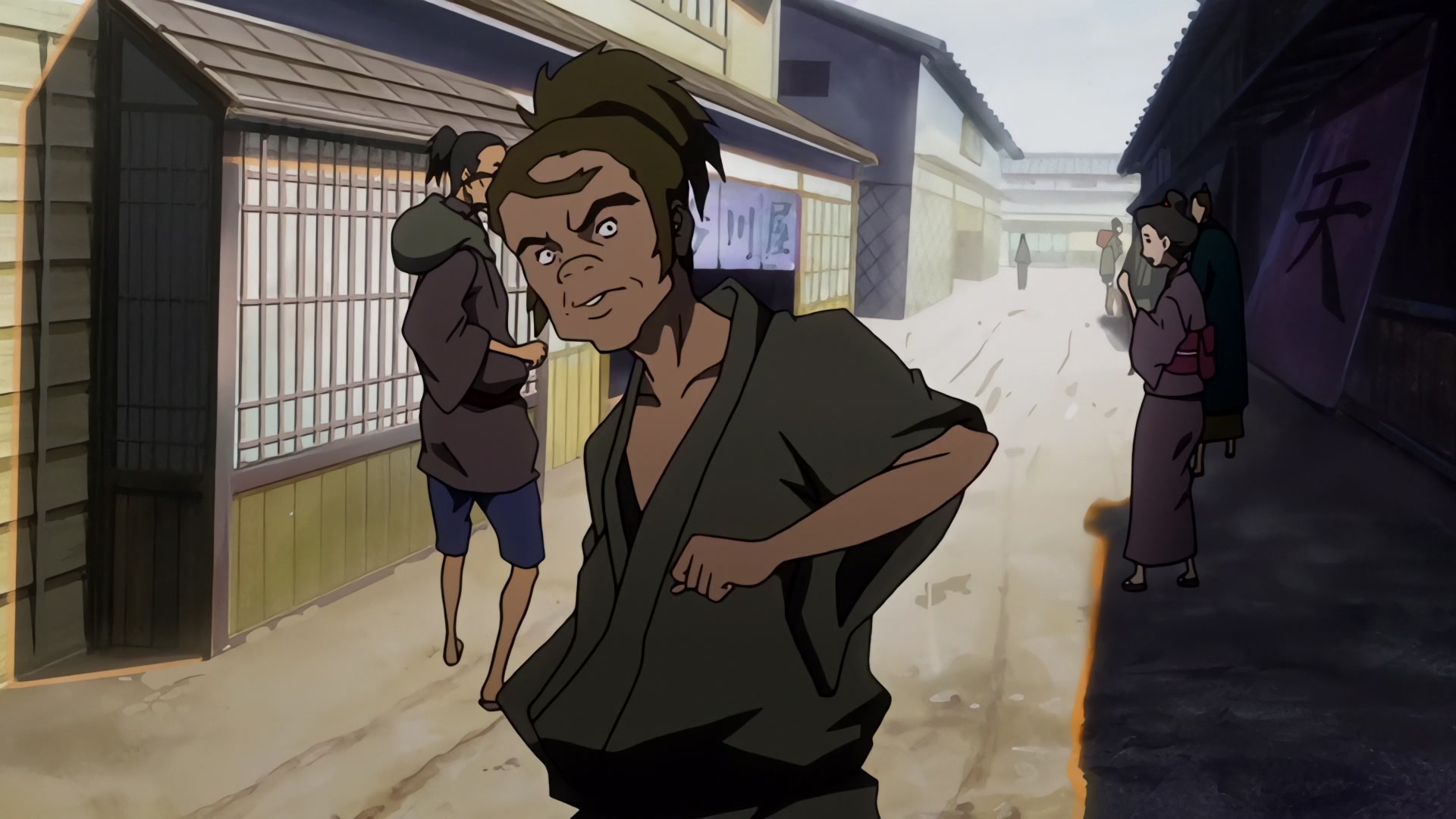Samurai Champloo Ep 7: A Risky Racket @ 00:04:36
