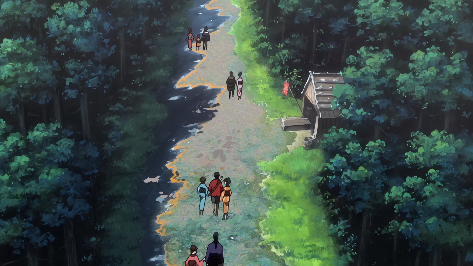 Samurai Champloo Ep 16: Lullabies of the Lost (Verse 1) @ 00:02:18