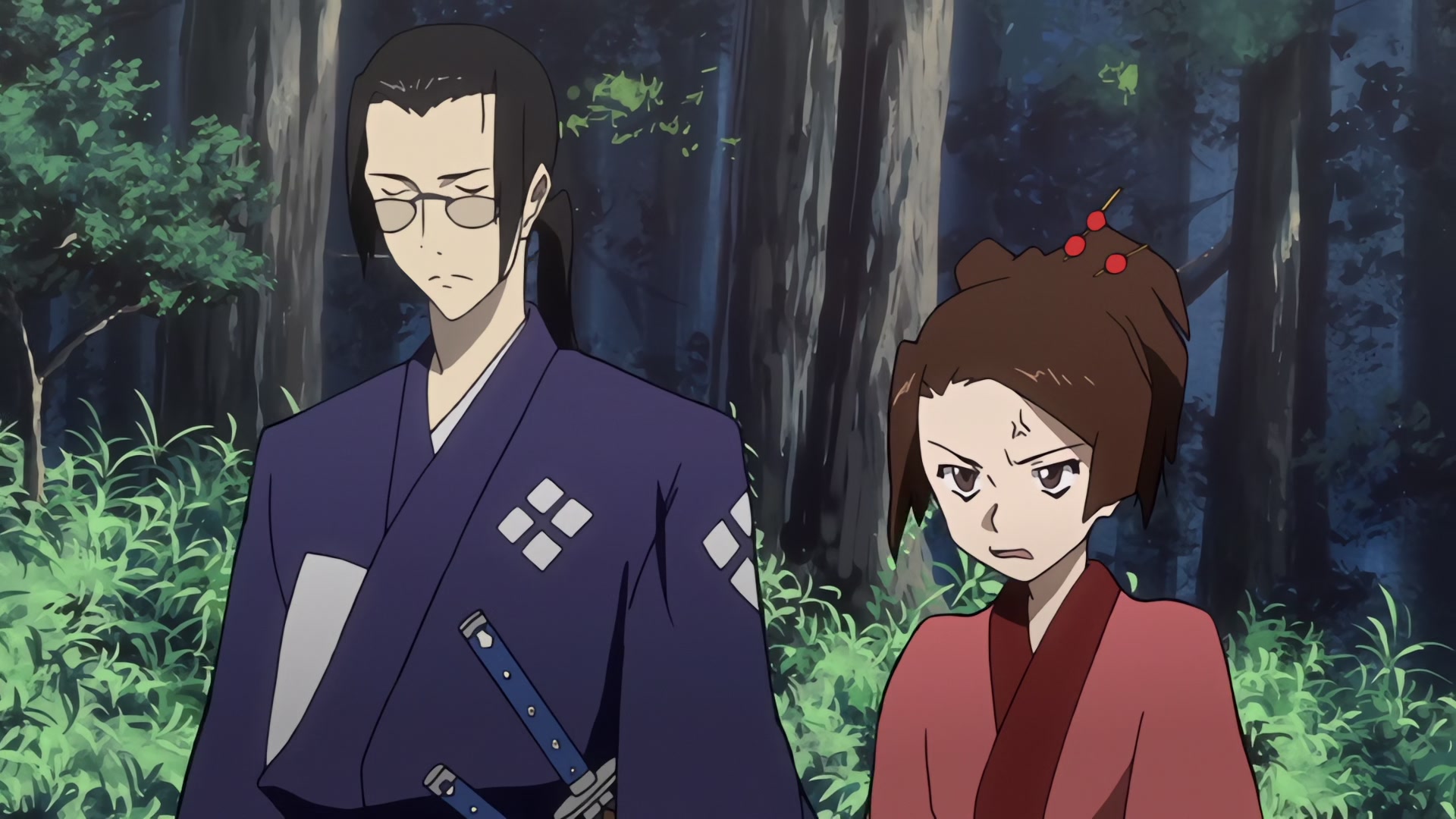 Samurai Champloo Ep 16: Lullabies of the Lost (Verse 1) @ 00:03:04