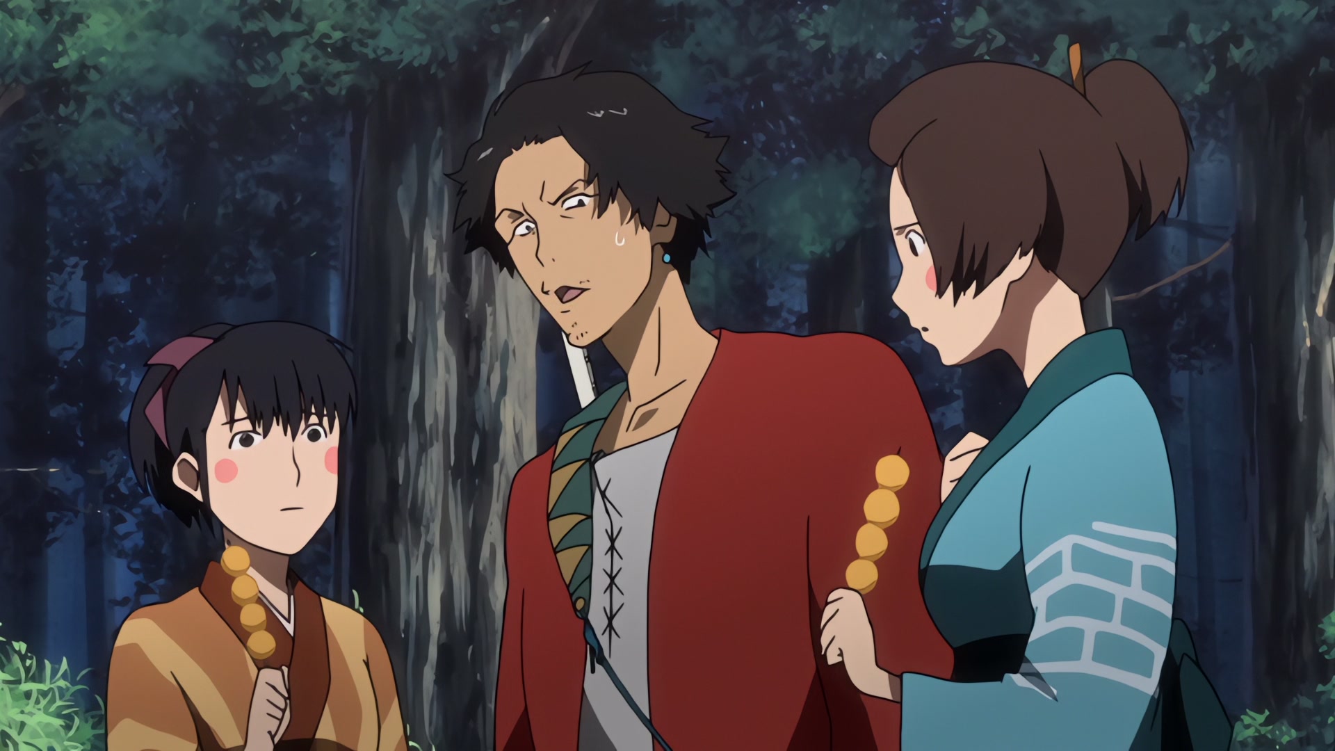 Samurai Champloo Ep 16: Lullabies of the Lost (Verse 1) @ 00:03:24