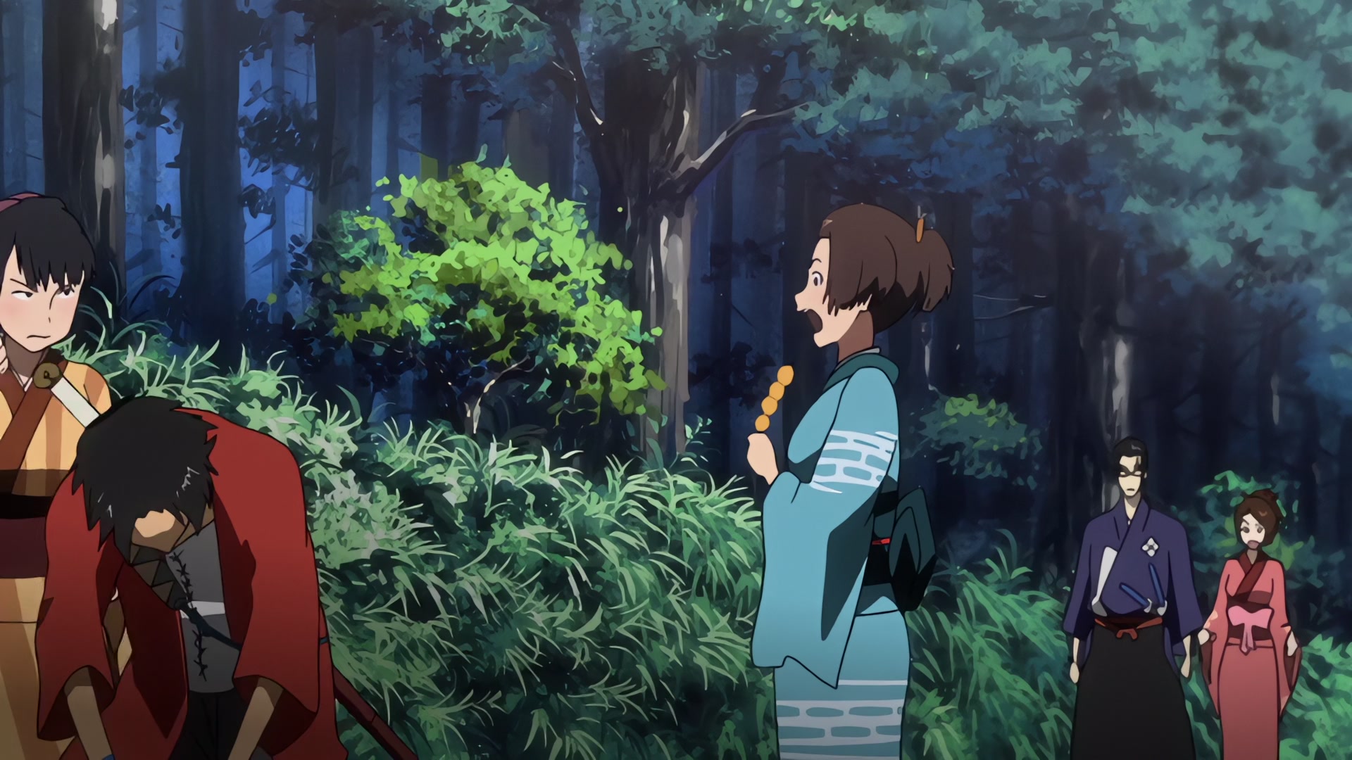 Samurai Champloo Ep 16: Lullabies of the Lost (Verse 1) @ 00:03:34
