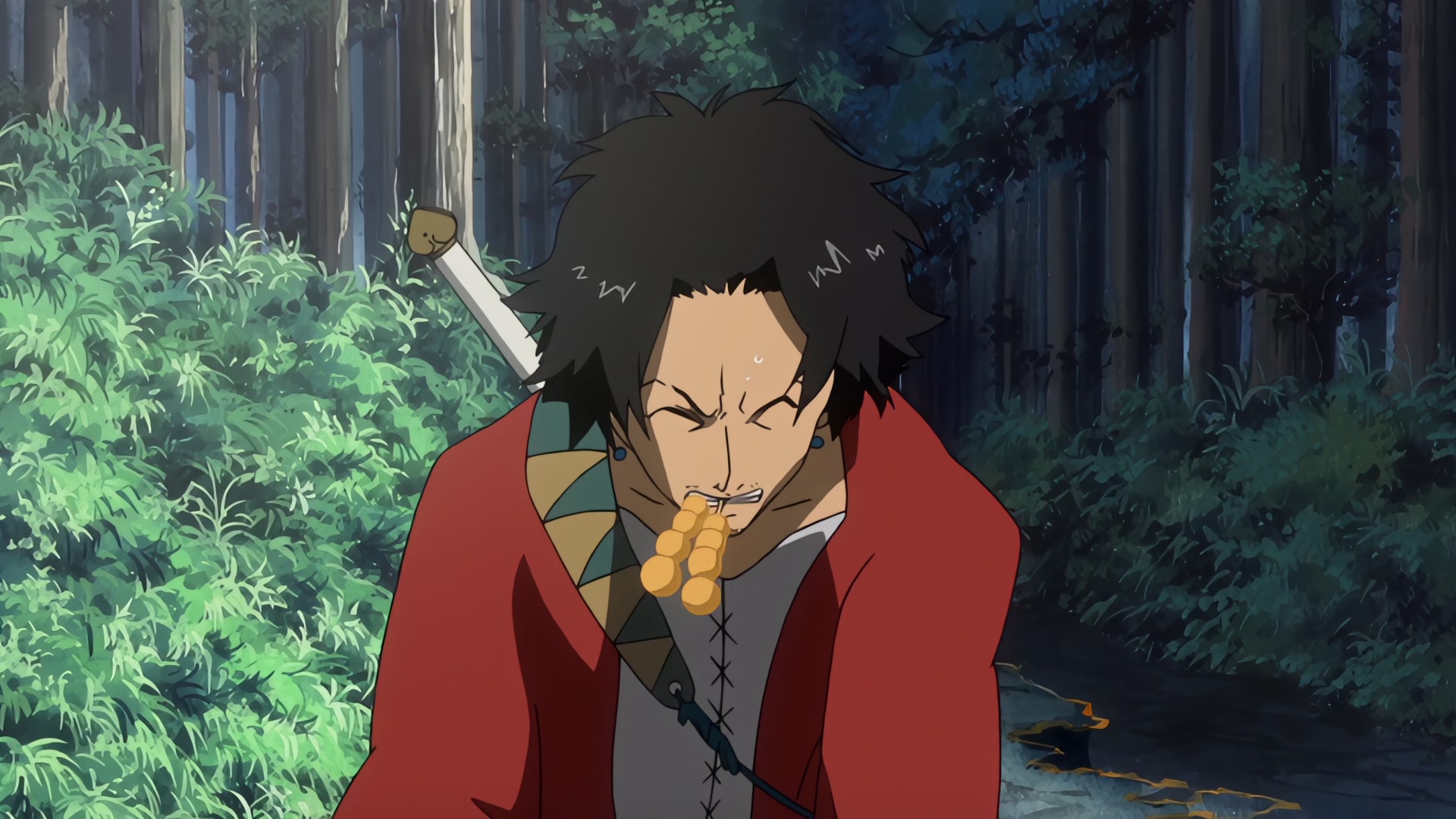 Samurai Champloo Ep 16: Lullabies of the Lost (Verse 1) @ 00:03:43