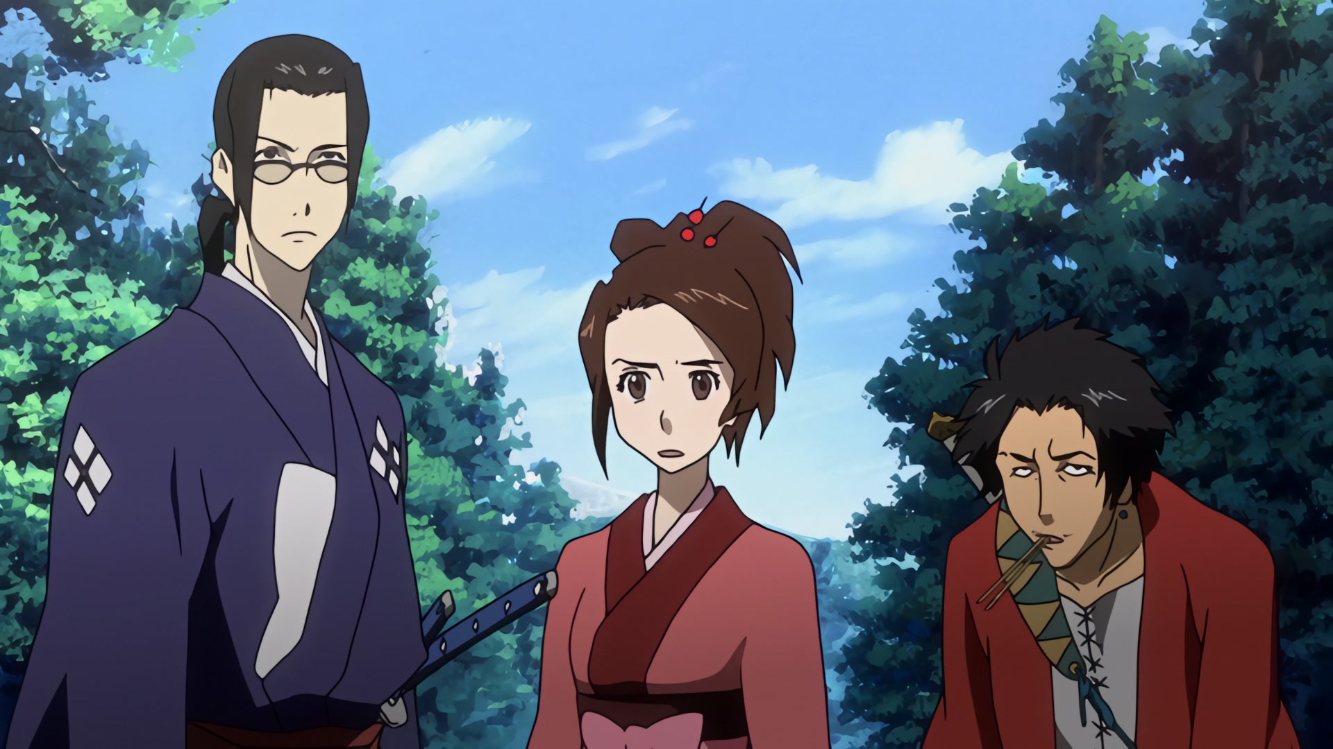 Samurai Champloo Ep 16: Lullabies of the Lost (Verse 1) @ 00:04:32