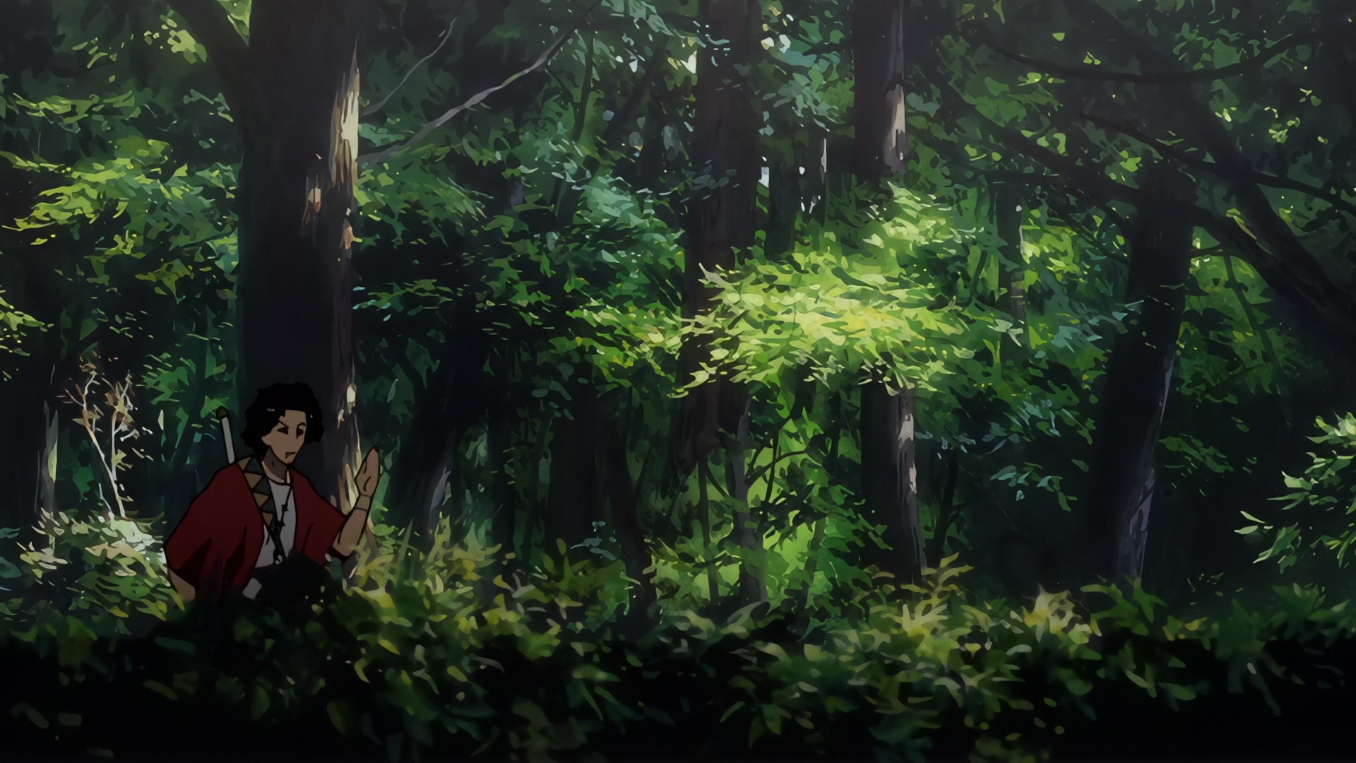 Samurai Champloo Ep 16: Lullabies of the Lost (Verse 1) @ 00:04:45