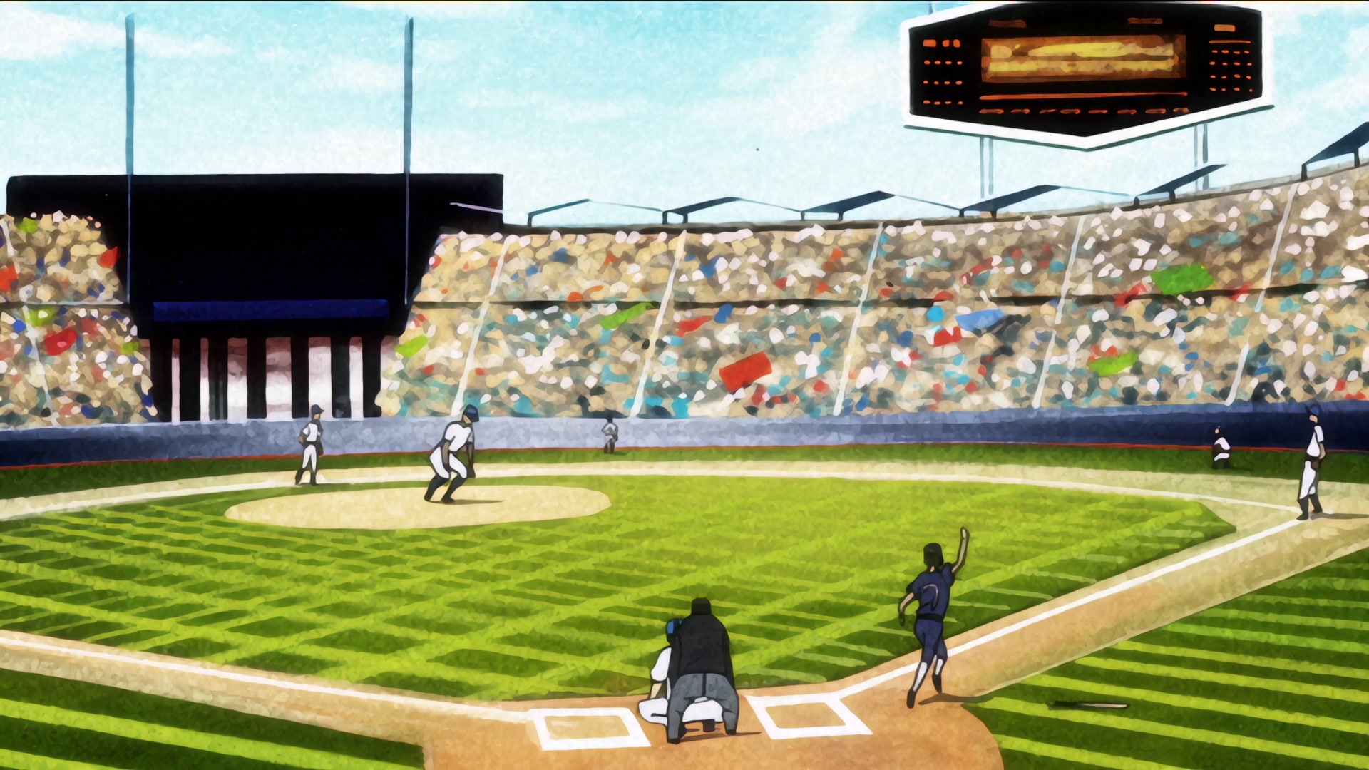 Samurai Champloo Ep 23: Baseball Blues @ 00:01:43