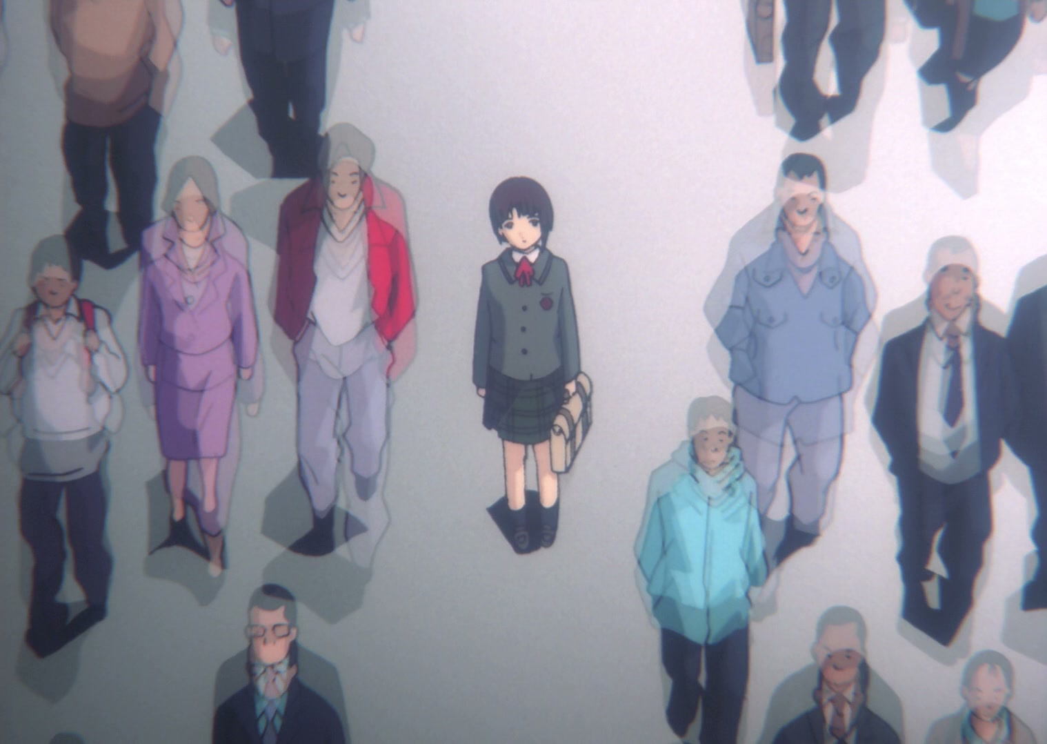 Serial Experiments Lain Ep 5: Distortion @ 00:03:41