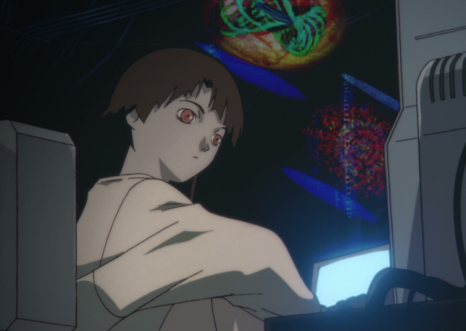 Serial Experiments Lain Ep 7: Society @ 00:03:16