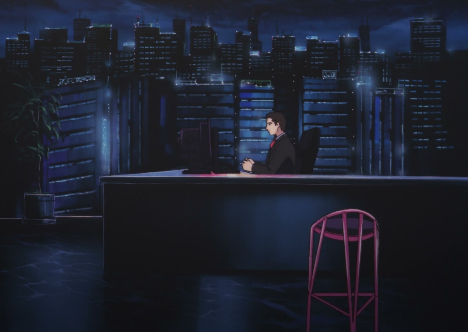Serial Experiments Lain Ep 7: Society @ 00:05:46