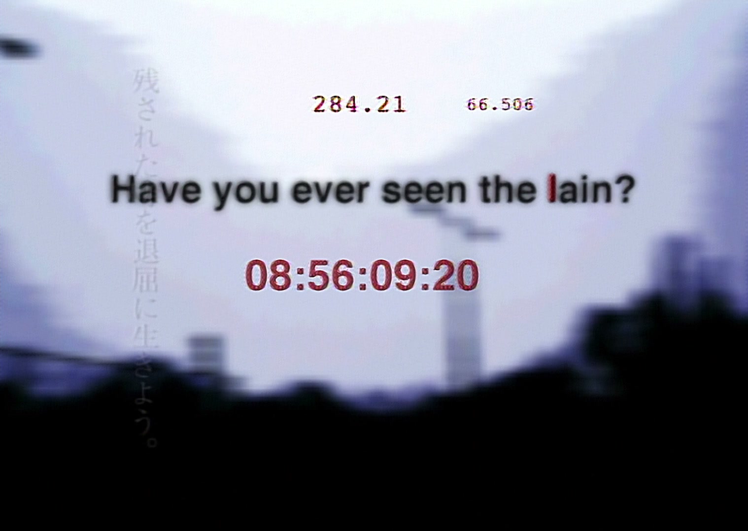 Serial Experiments Lain Ep 7: Society @ 00:09:44