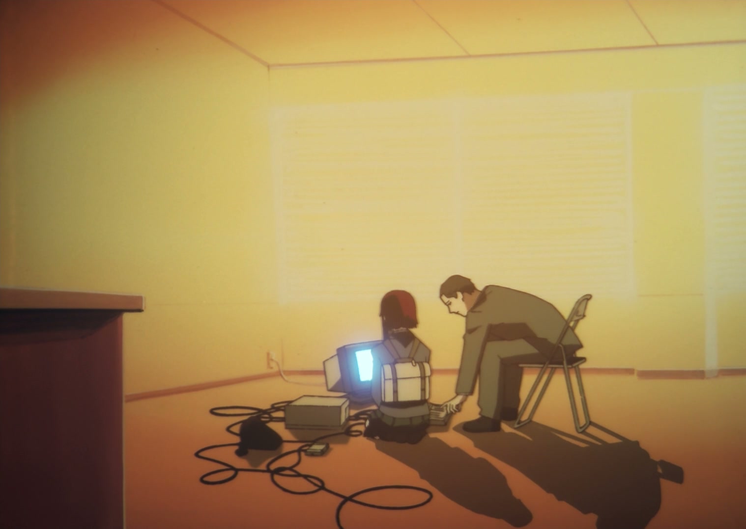 Serial Experiments Lain Ep 7: Society @ 00:16:33