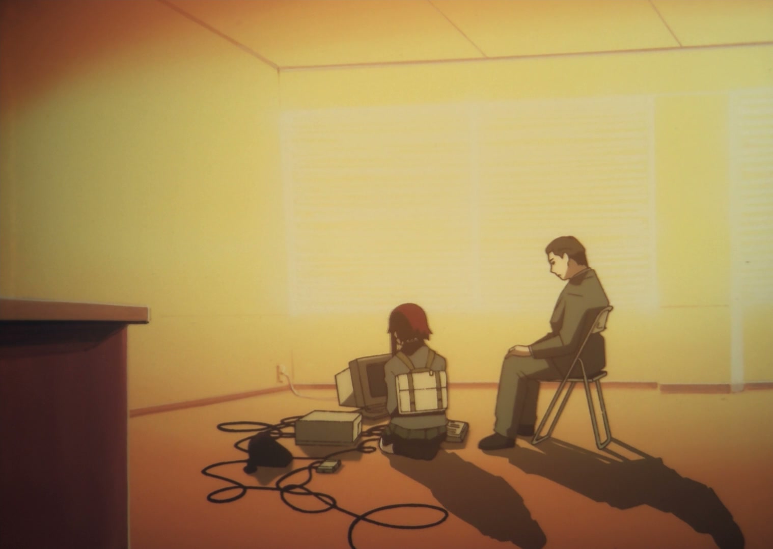 Serial Experiments Lain Ep 7: Society @ 00:16:36