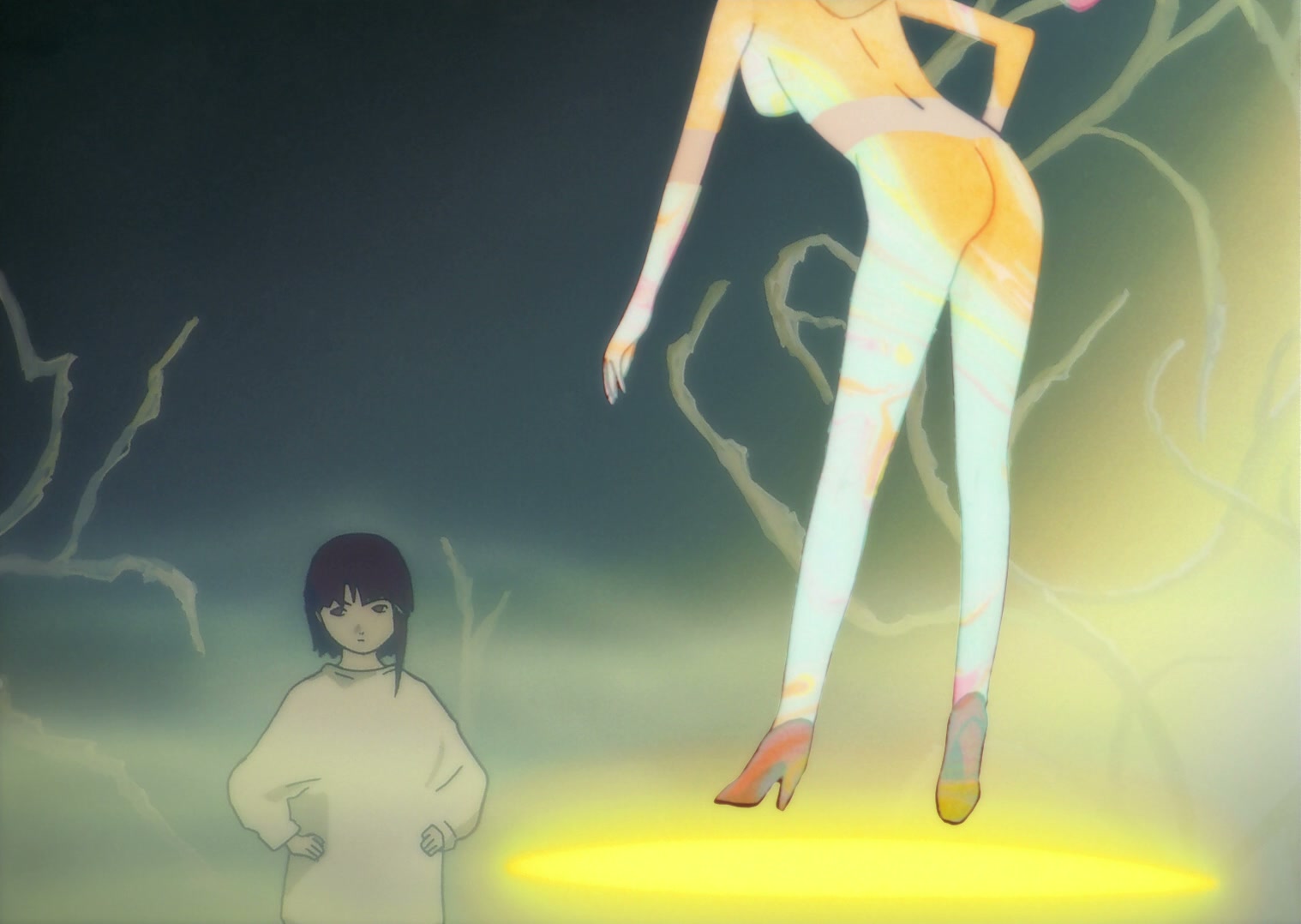 Serial Experiments Lain Ep 8: Rumors @ 00:03:32