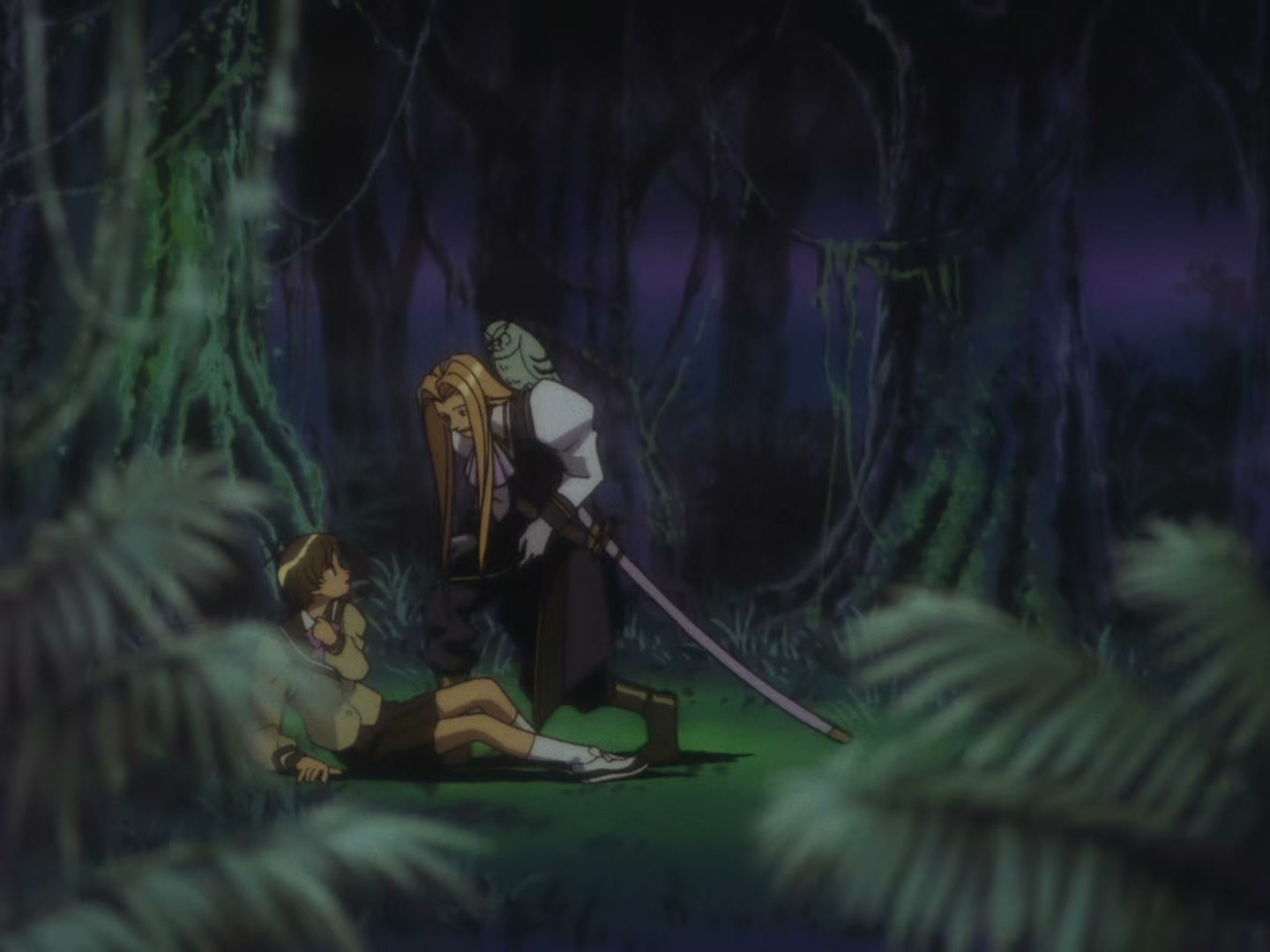 The Vision of Escaflowne Ep 3: The Gallant Swordsman @ 00:03:52