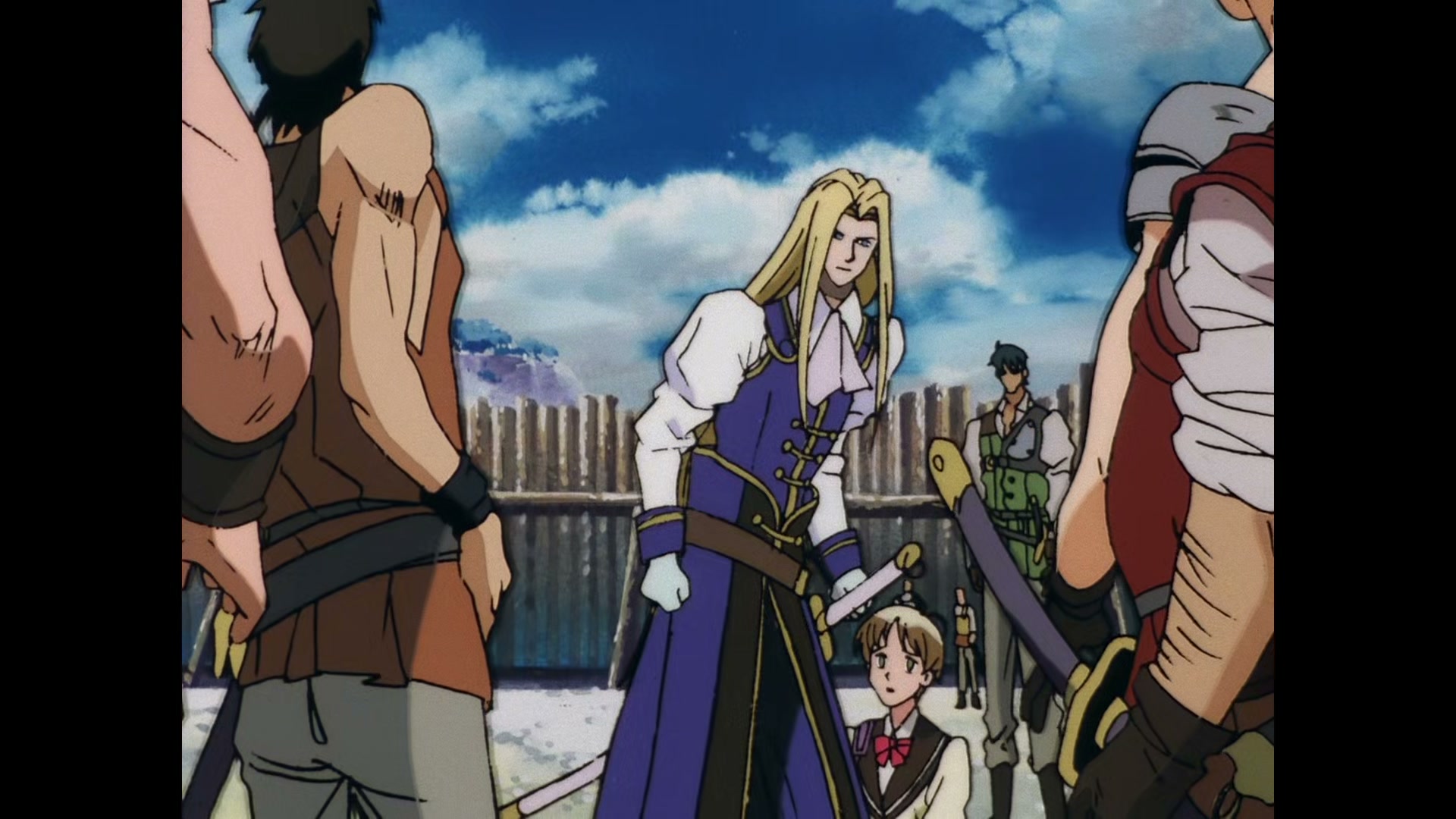 The Vision of Escaflowne Ep 4: The Diabolical Adonis @ 00:03:05