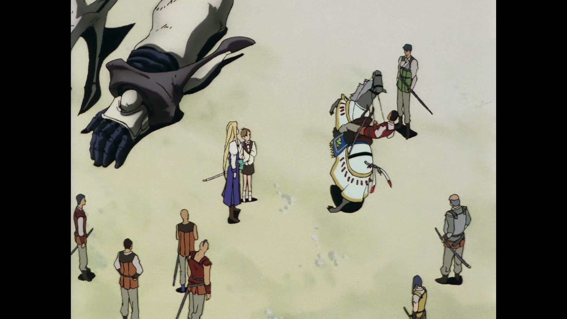 The Vision of Escaflowne Ep 4: The Diabolical Adonis @ 00:03:25
