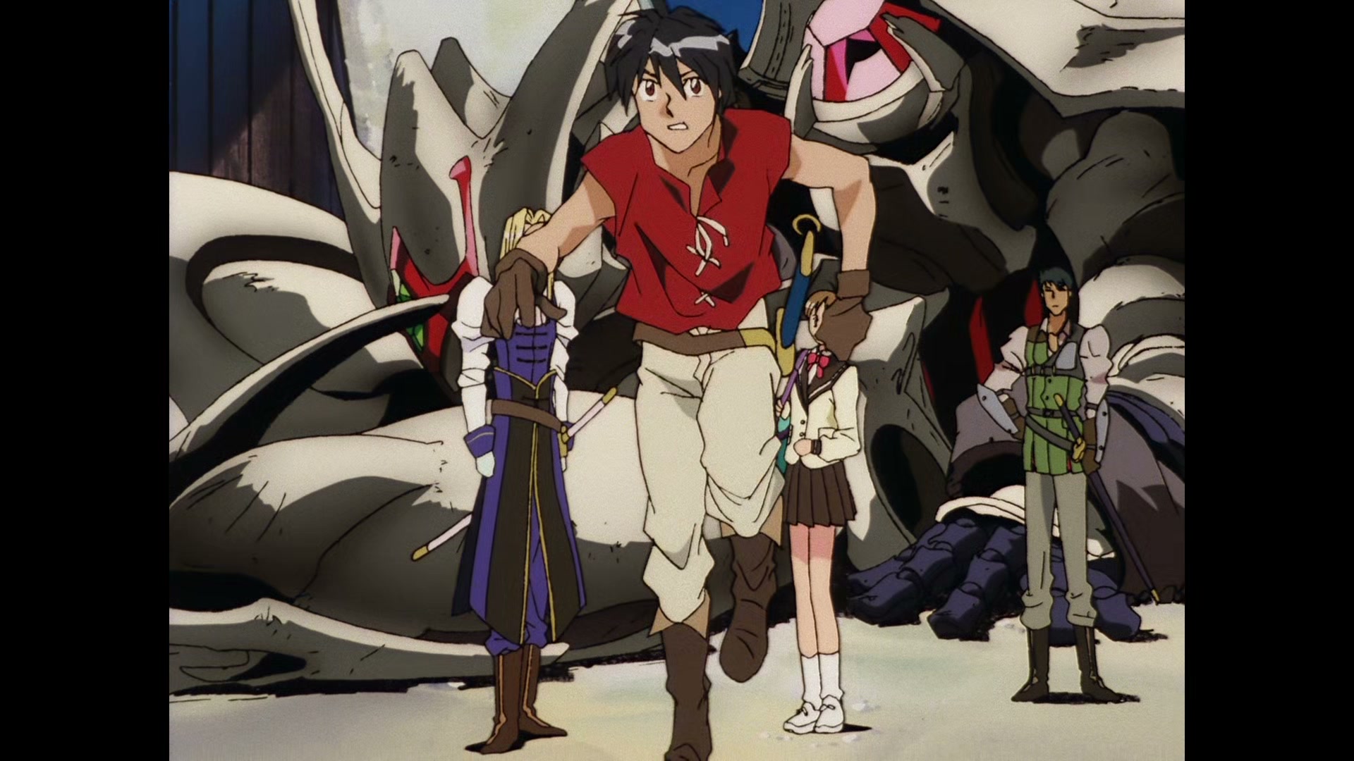 The Vision of Escaflowne Ep 4: The Diabolical Adonis @ 00:03:48