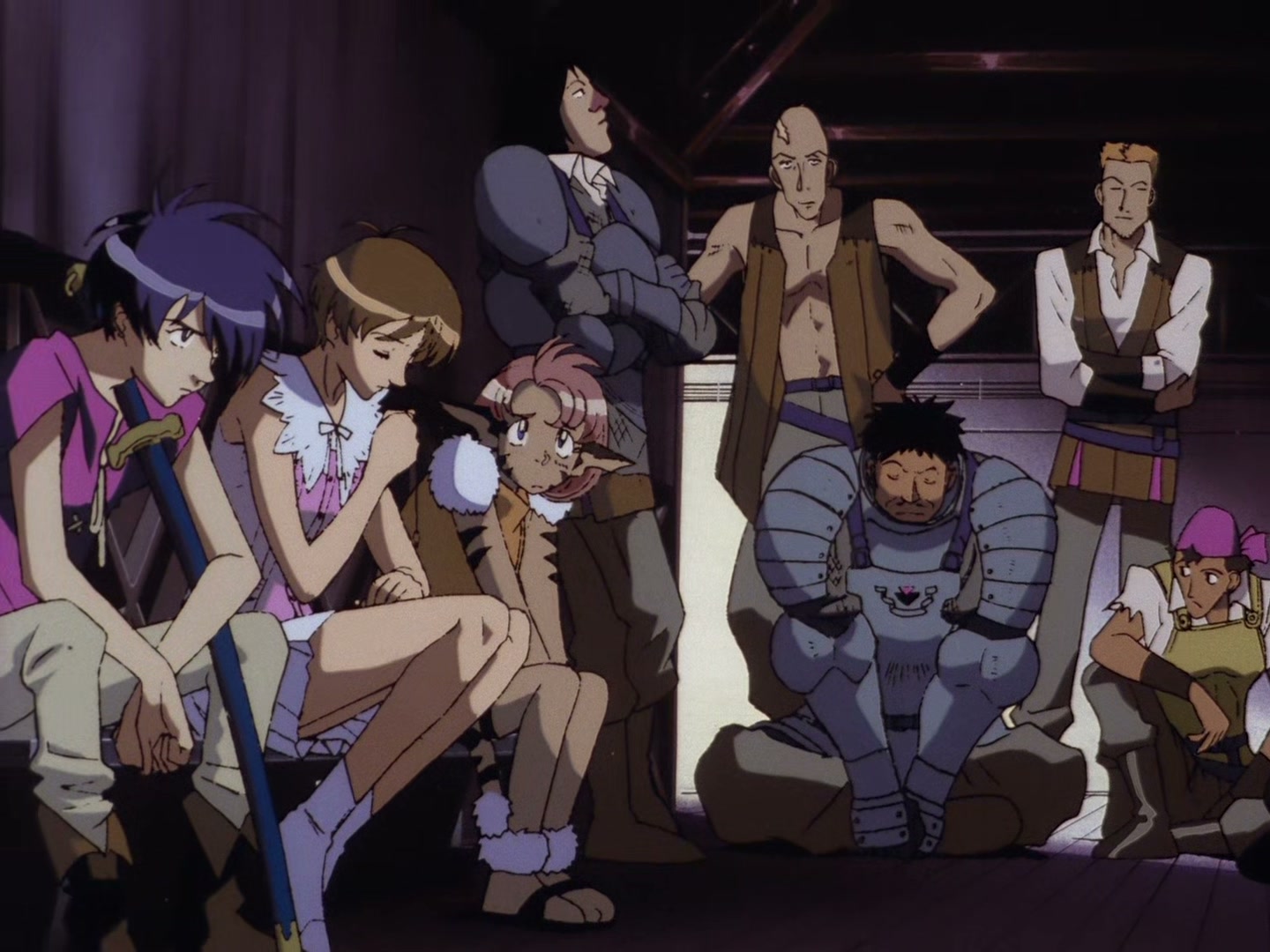 The Vision of Escaflowne Ep 10: The Blue-Eyed Prince @ 00:01:40