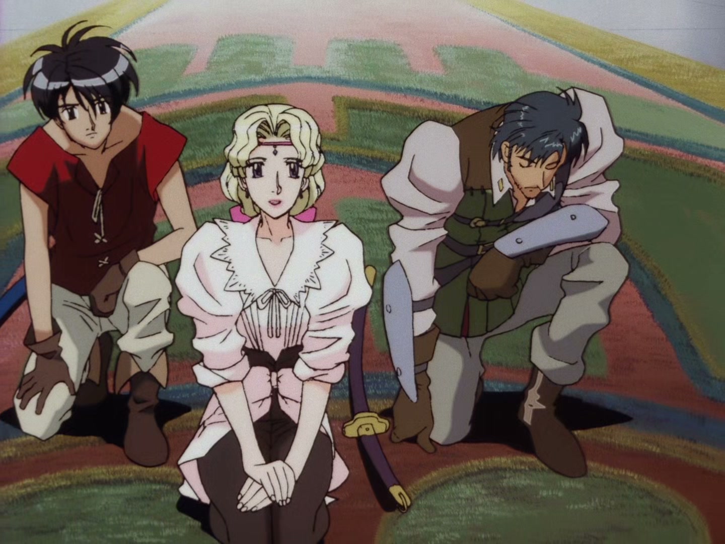 The Vision of Escaflowne Ep 10: The Blue-Eyed Prince @ 00:03:13