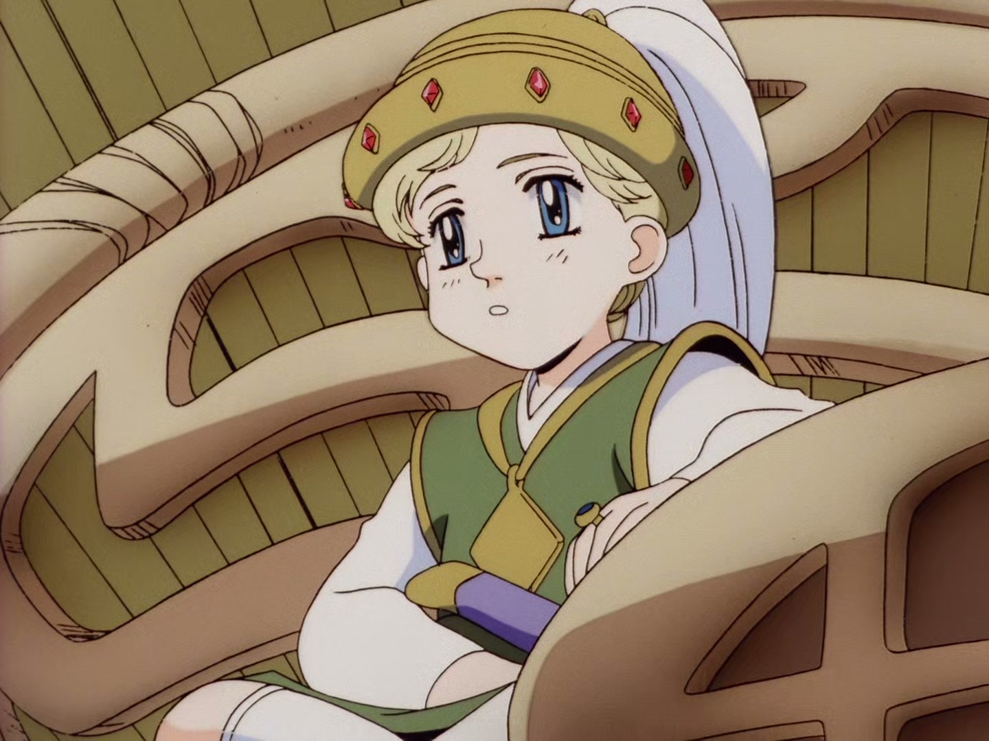 The Vision of Escaflowne Ep 10: The Blue-Eyed Prince @ 00:03:17