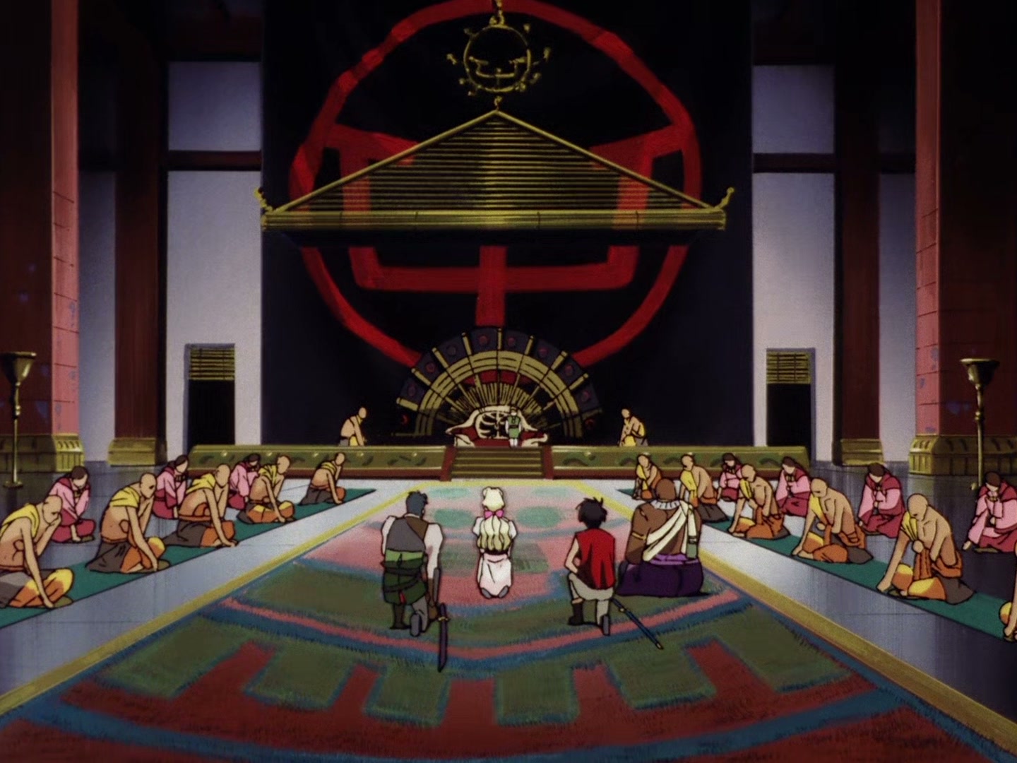 The Vision of Escaflowne Ep 10: The Blue-Eyed Prince @ 00:03:40