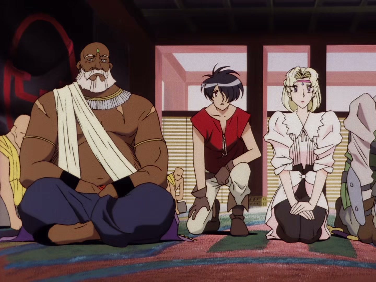 The Vision of Escaflowne Ep 10: The Blue-Eyed Prince @ 00:03:48