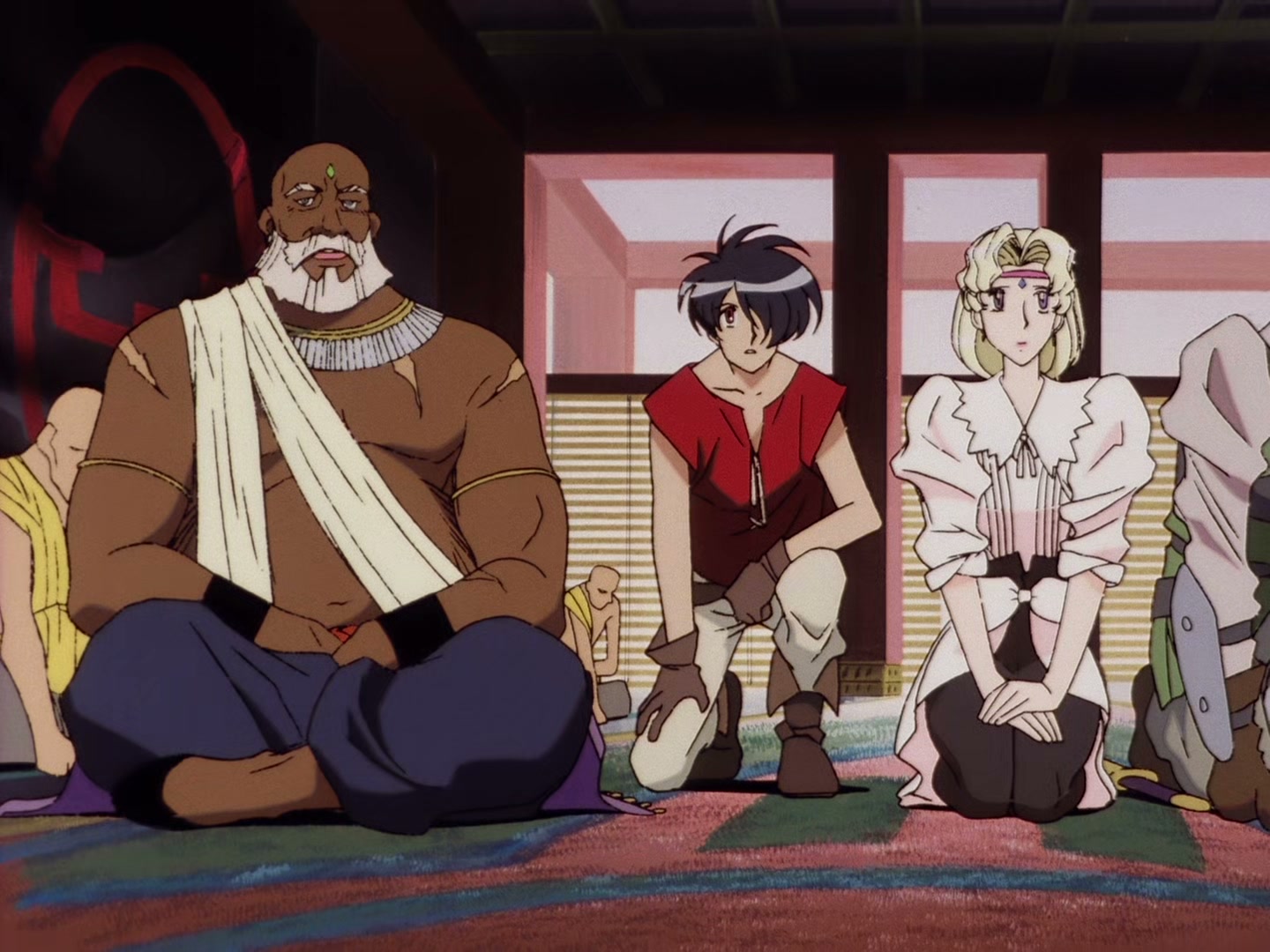 The Vision of Escaflowne Ep 10: The Blue-Eyed Prince @ 00:03:52