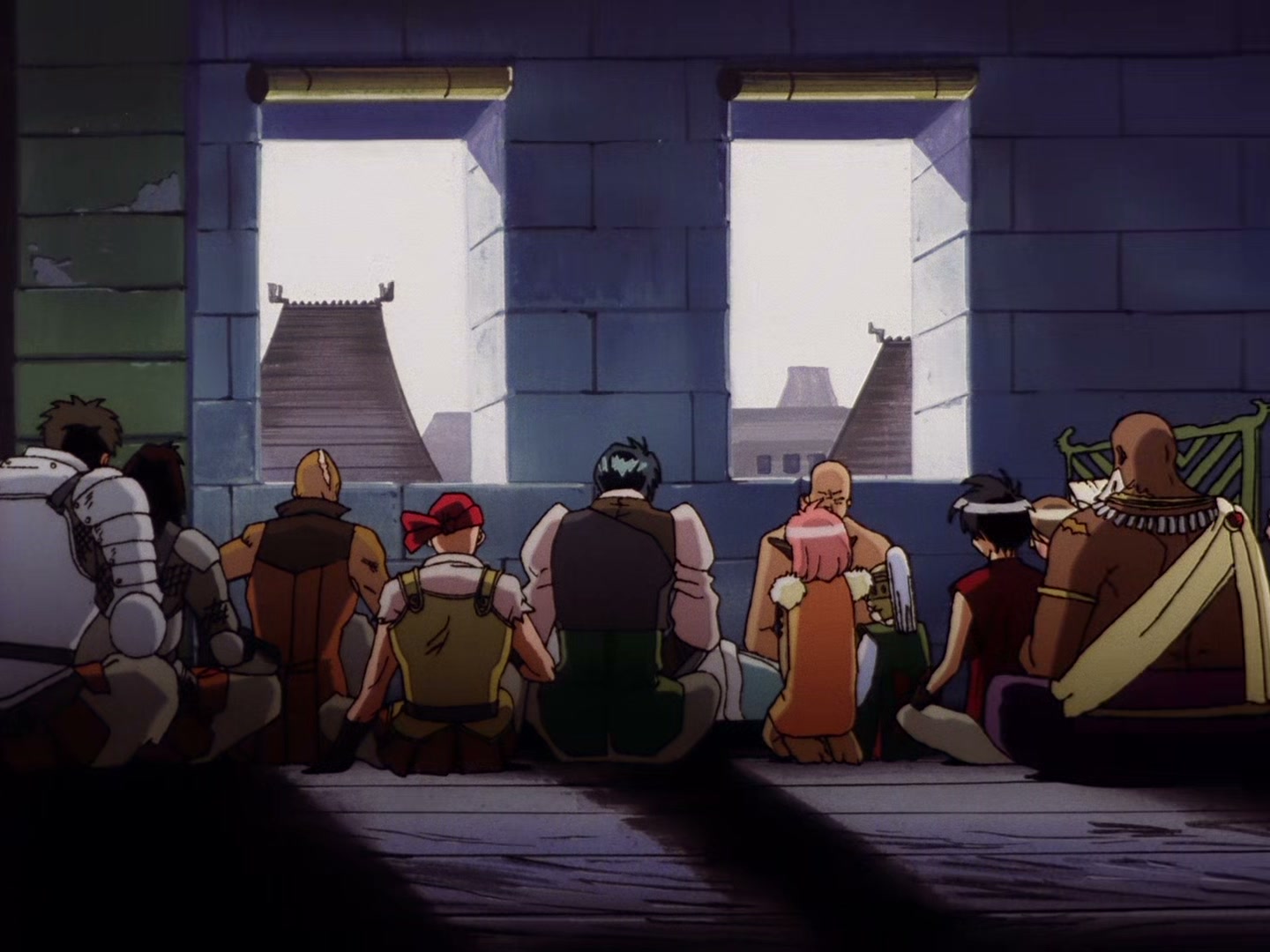 The Vision of Escaflowne Ep 10: The Blue-Eyed Prince @ 00:04:23