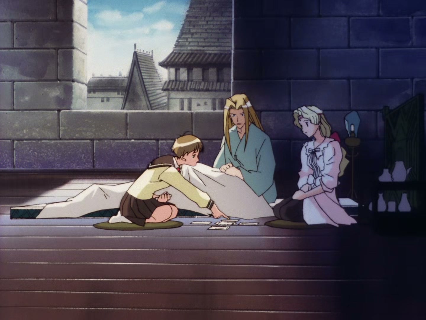 The Vision of Escaflowne Ep 10: The Blue-Eyed Prince @ 00:16:47