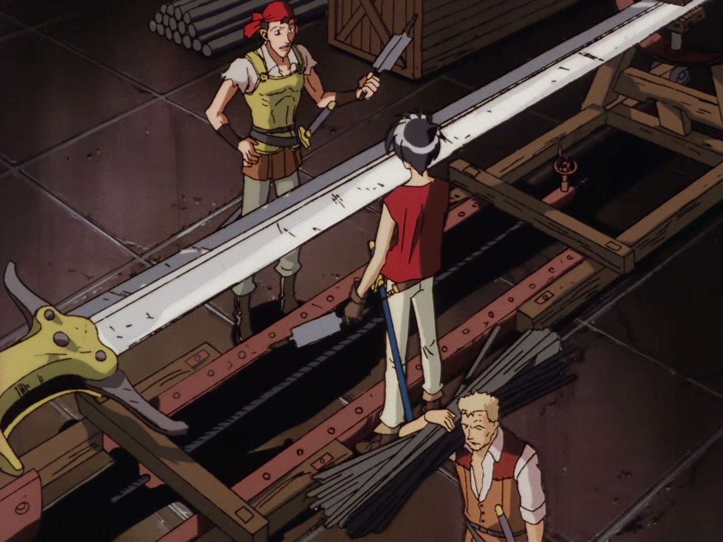 The Vision of Escaflowne Ep 12: The Secret Door @ 00:08:17