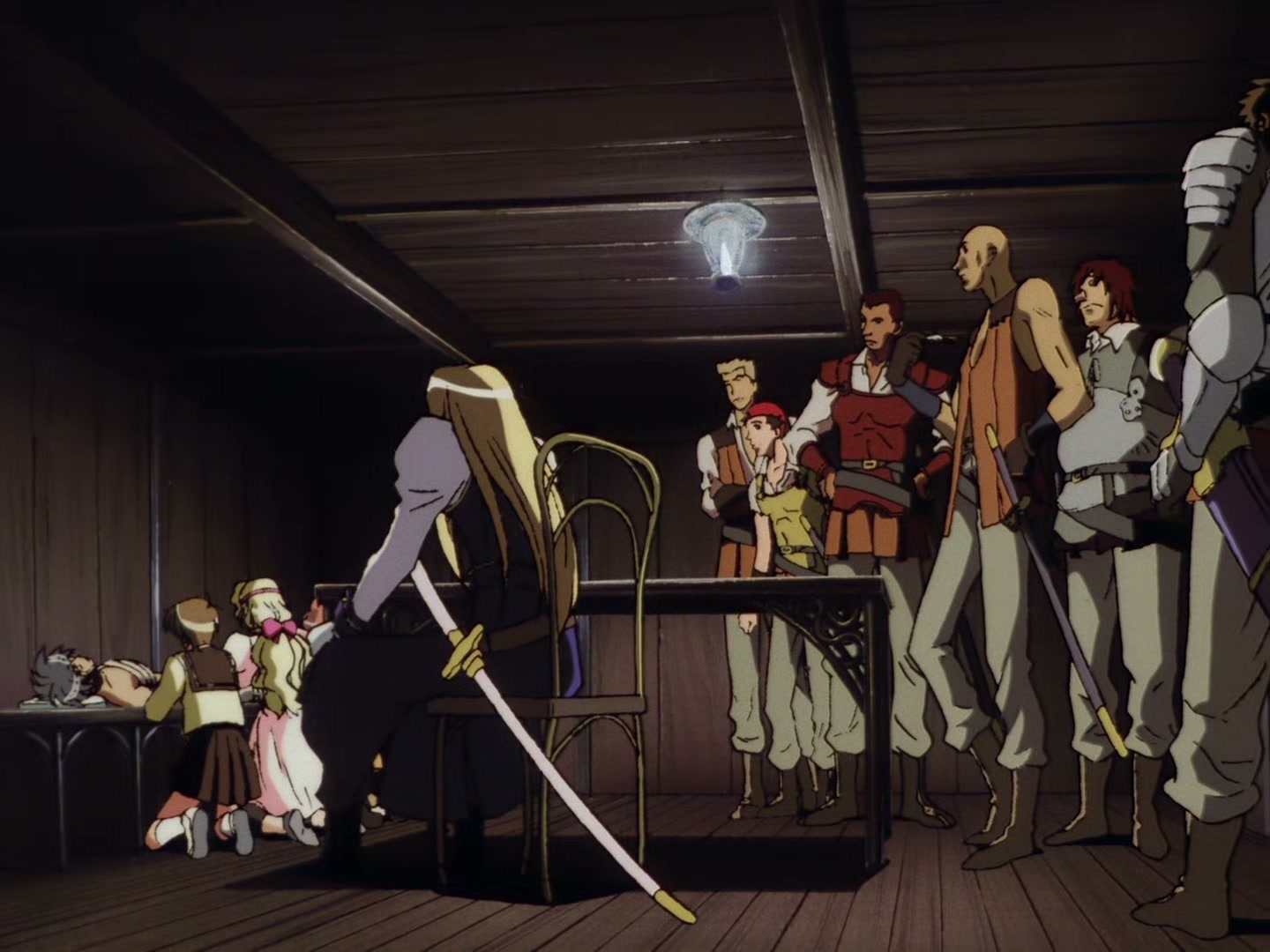 The Vision of Escaflowne Ep 14: Dangerous Wounds @ 00:03:21