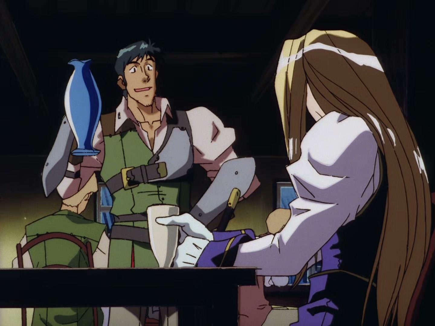 The Vision of Escaflowne Ep 19: Operation Golden Rule of Love @ 00:04:15