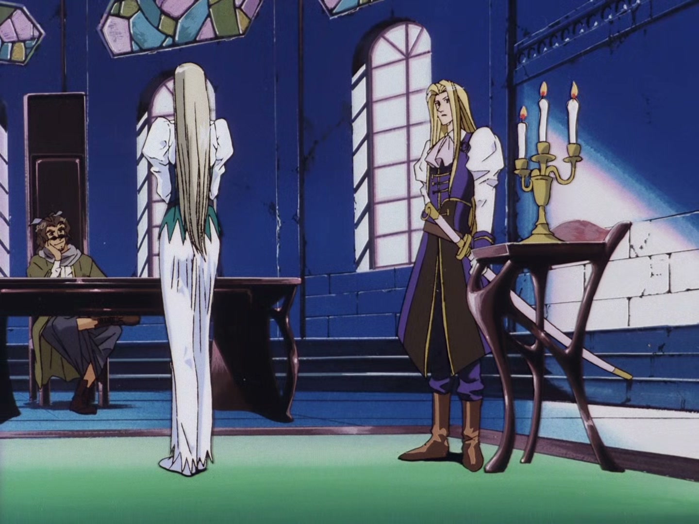 The Vision of Escaflowne Ep 19: Operation Golden Rule of Love @ 00:05:37