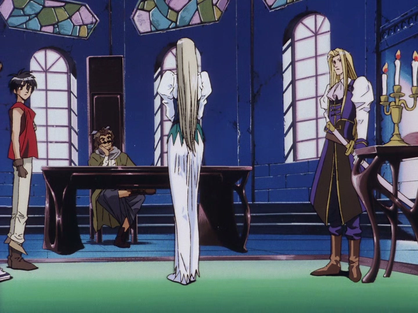 The Vision of Escaflowne Ep 19: Operation Golden Rule of Love @ 00:05:41