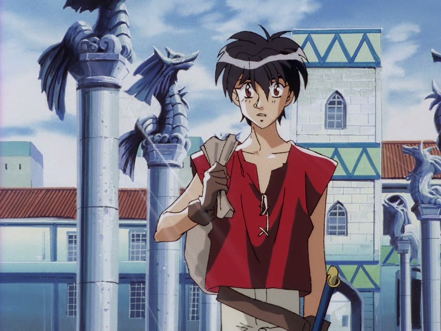 The Vision of Escaflowne Ep 19: Operation Golden Rule of Love @ 00:09:08