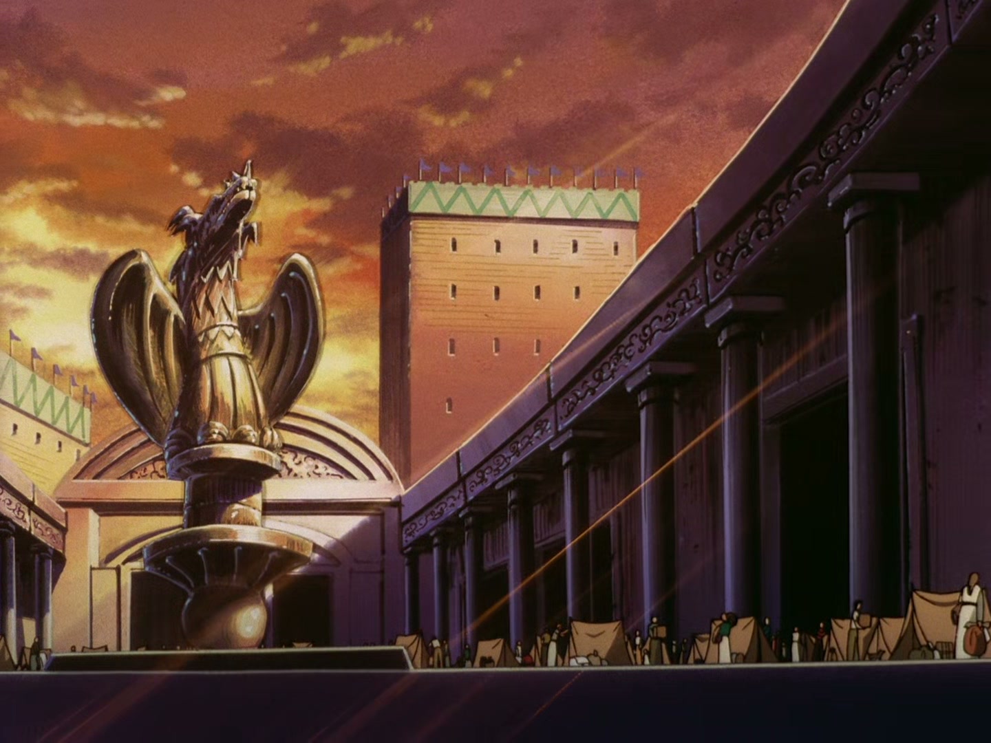 The Vision of Escaflowne Ep 21: Reaction of Fortune @ 00:04:46