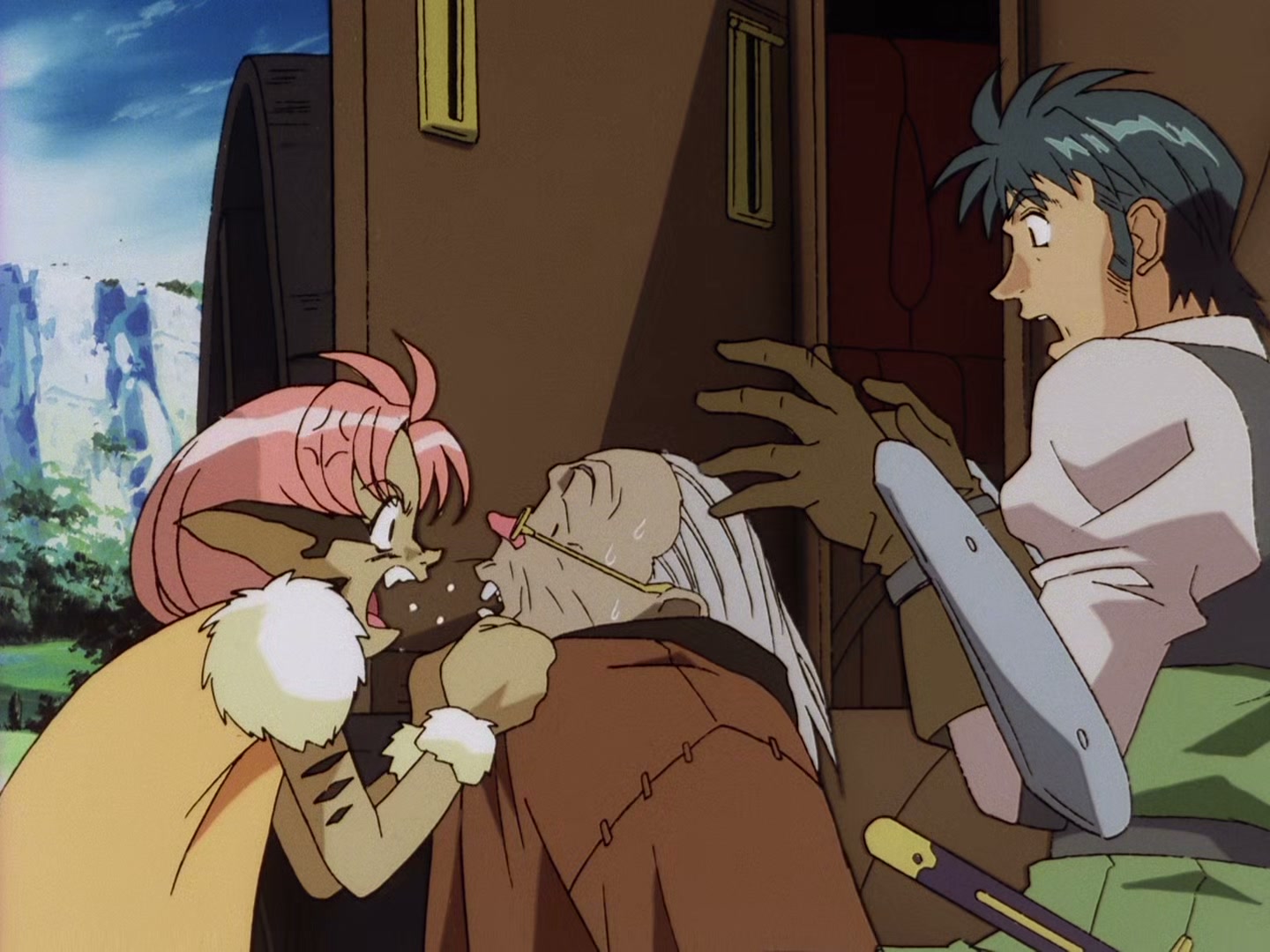 The Vision of Escaflowne Ep 22: The Black-Winged Angel @ 00:08:12
