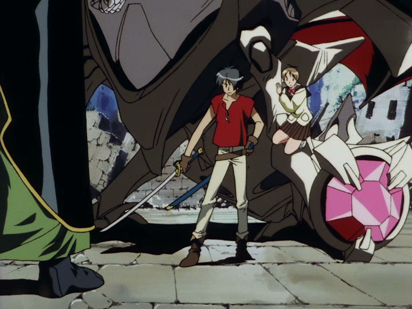 The Vision of Escaflowne Ep 22: The Black-Winged Angel @ 00:13:08