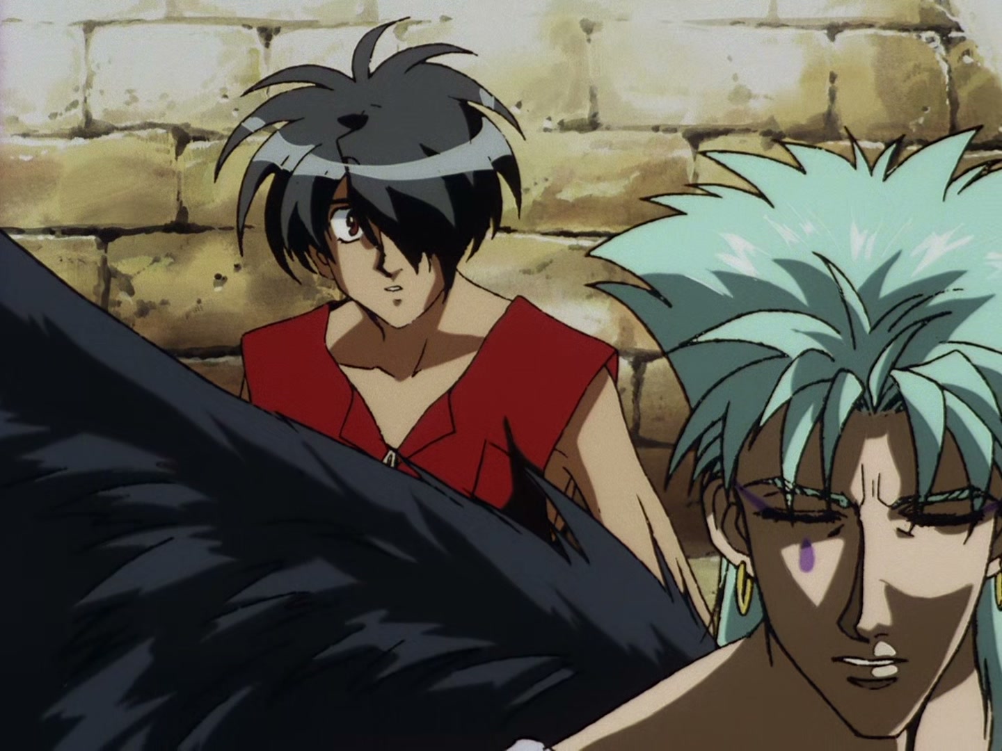 The Vision of Escaflowne Ep 22: The Black-Winged Angel @ 00:20:00