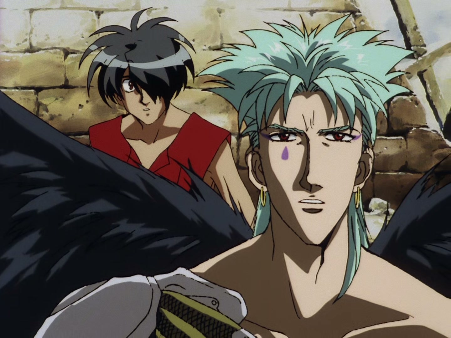 The Vision of Escaflowne Ep 22: The Black-Winged Angel @ 00:20:04